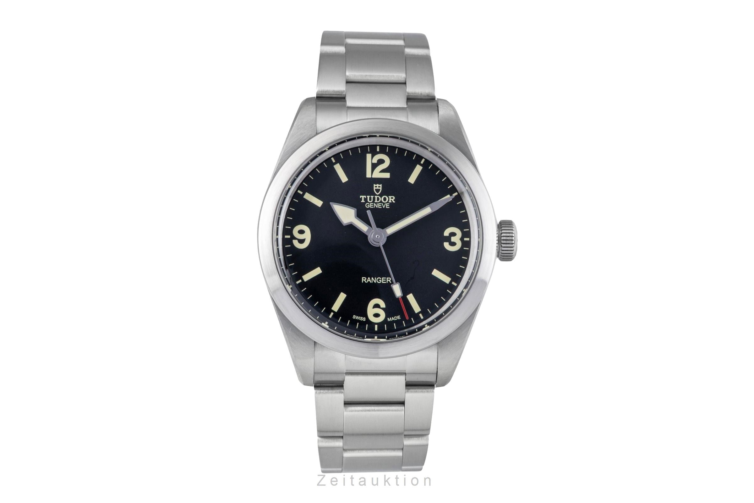 Tudor Ranger Edelstahl Automatik Herrenuhr Ref. 79950 Box & Papiere NP: 3530,- € [2506473]