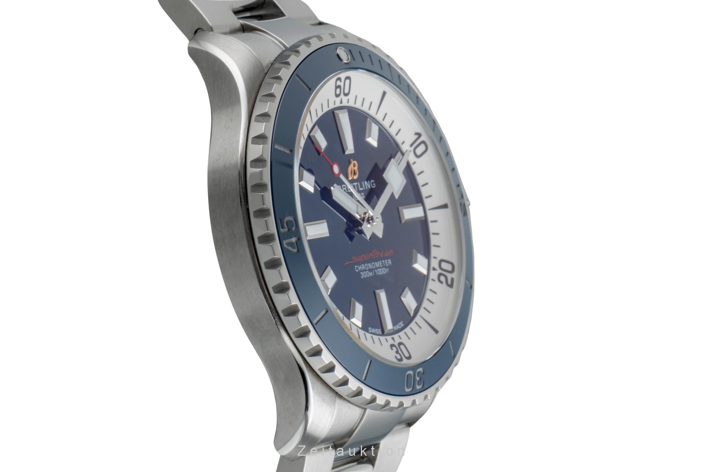 Breitling Superocean acciaio automatismo orologio da uomo A17375E71C1A1 LP: 5650EUR  [2506474]