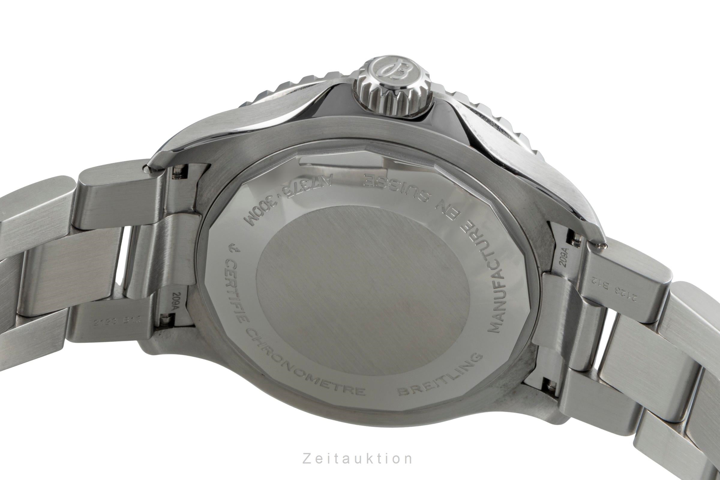 Breitling Superocean acciaio automatismo orologio da uomo A17375E71C1A1 LP: 5650EUR  [2506474]