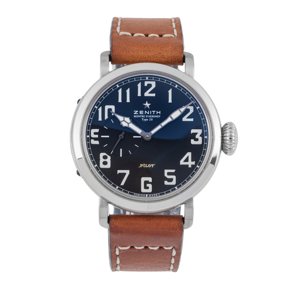 Zenith Pilot acier automatique montre pour hommes 03.1930.681/21.C723 LP: 8300EUR  [2506476]