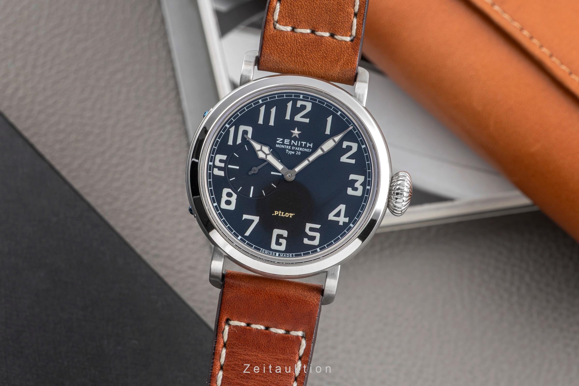 Zenith Pilot steel automatic Kal. 681 Ref. 03.1930.681/21.C723