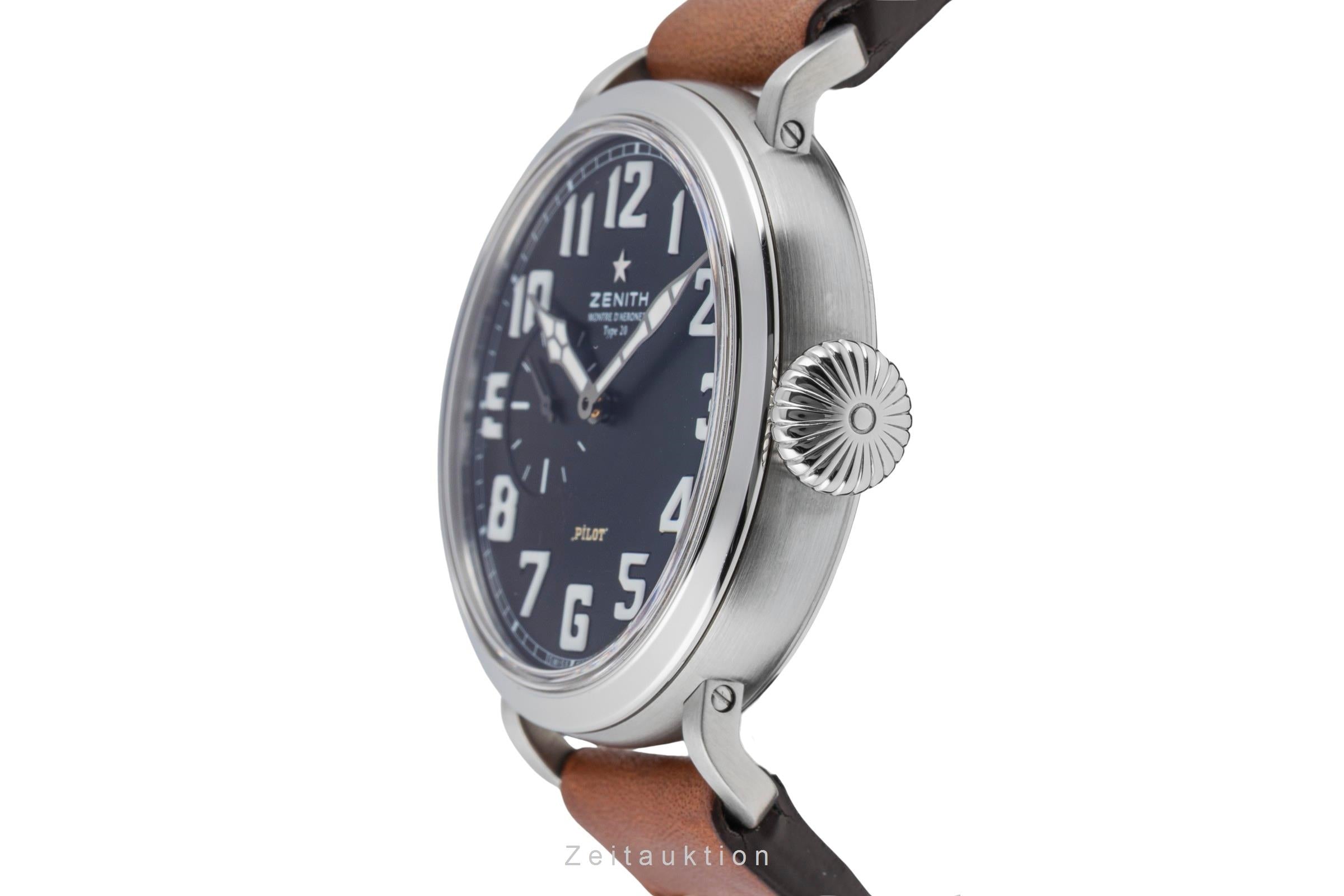 Zenith Pilot acier automatique montre pour hommes 03.1930.681/21.C723 LP: 8300EUR  [2506476]