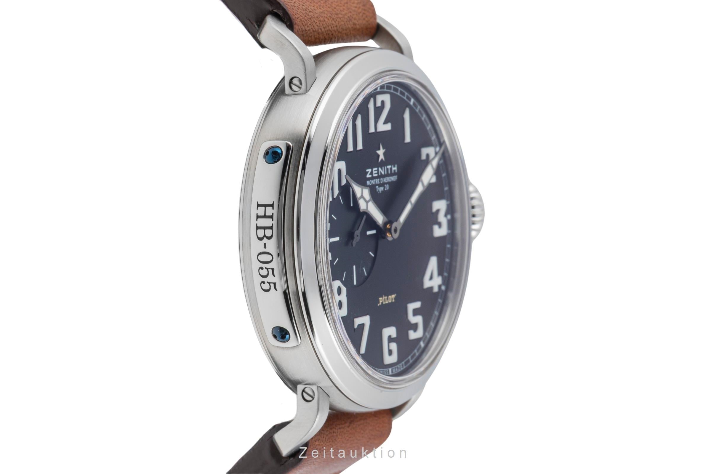 Zenith Pilot acier automatique montre pour hommes 03.1930.681/21.C723 LP: 8300EUR  [2506476]