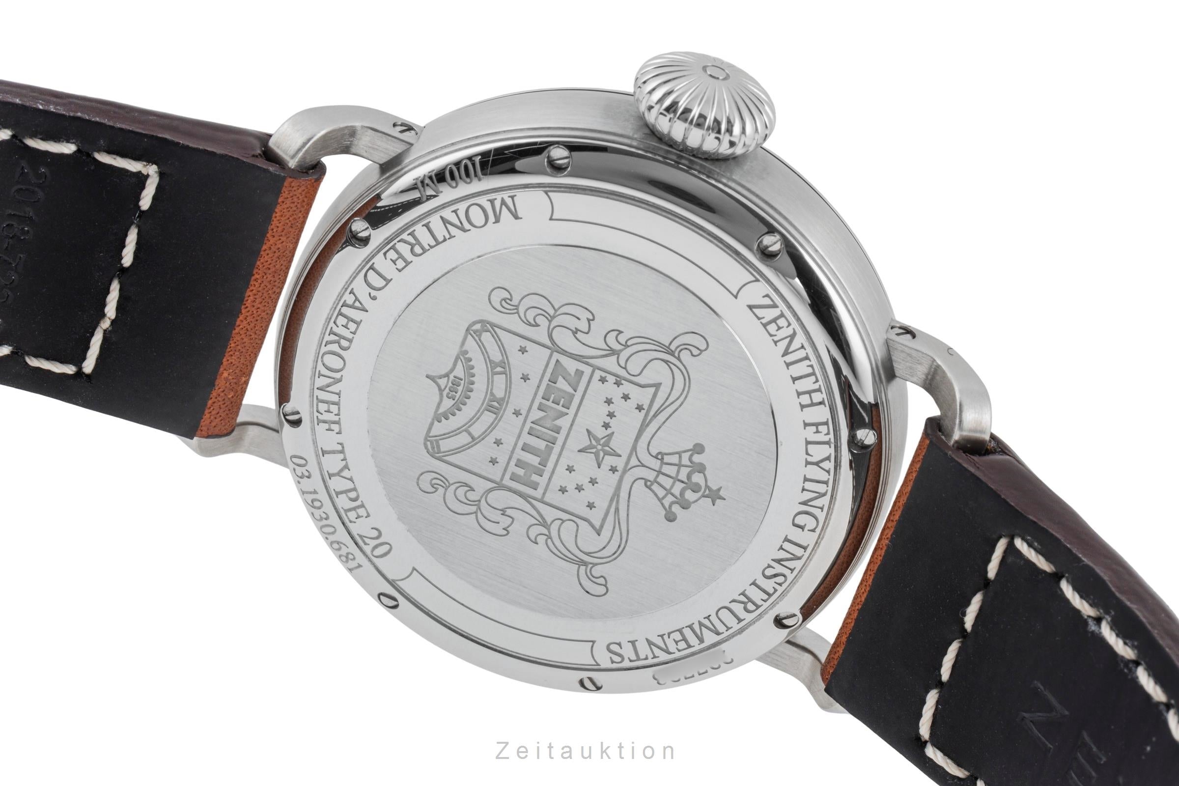 Zenith Pilot acier automatique montre pour hommes 03.1930.681/21.C723 LP: 8300EUR  [2506476]