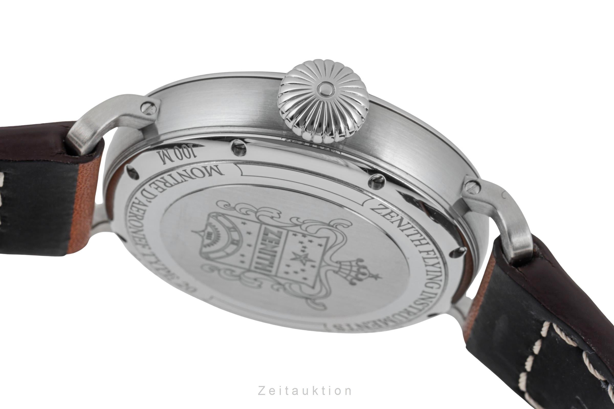 Zenith Pilot acier automatique montre pour hommes 03.1930.681/21.C723 LP: 8300EUR  [2506476]