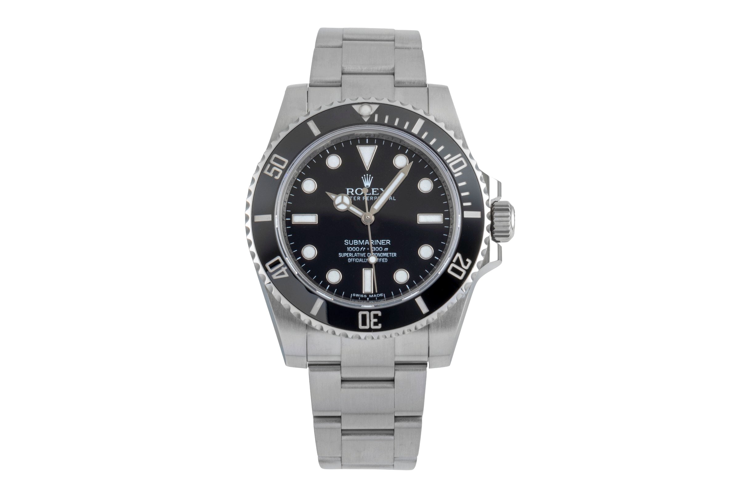 Rolex Submariner steel automatic men's watch 114060  [2506477]