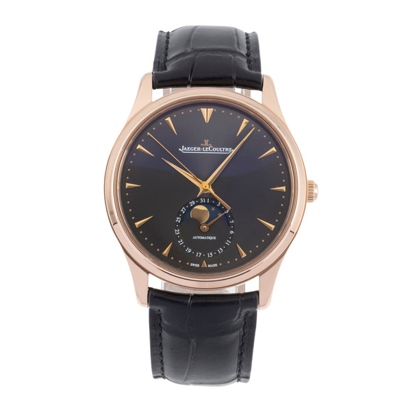 Jaeger LeCoultre Master Ultra Thin oro 18 ct automatismo orologio da uomo Q136255J  ,176.2.64.S  [2506480]
