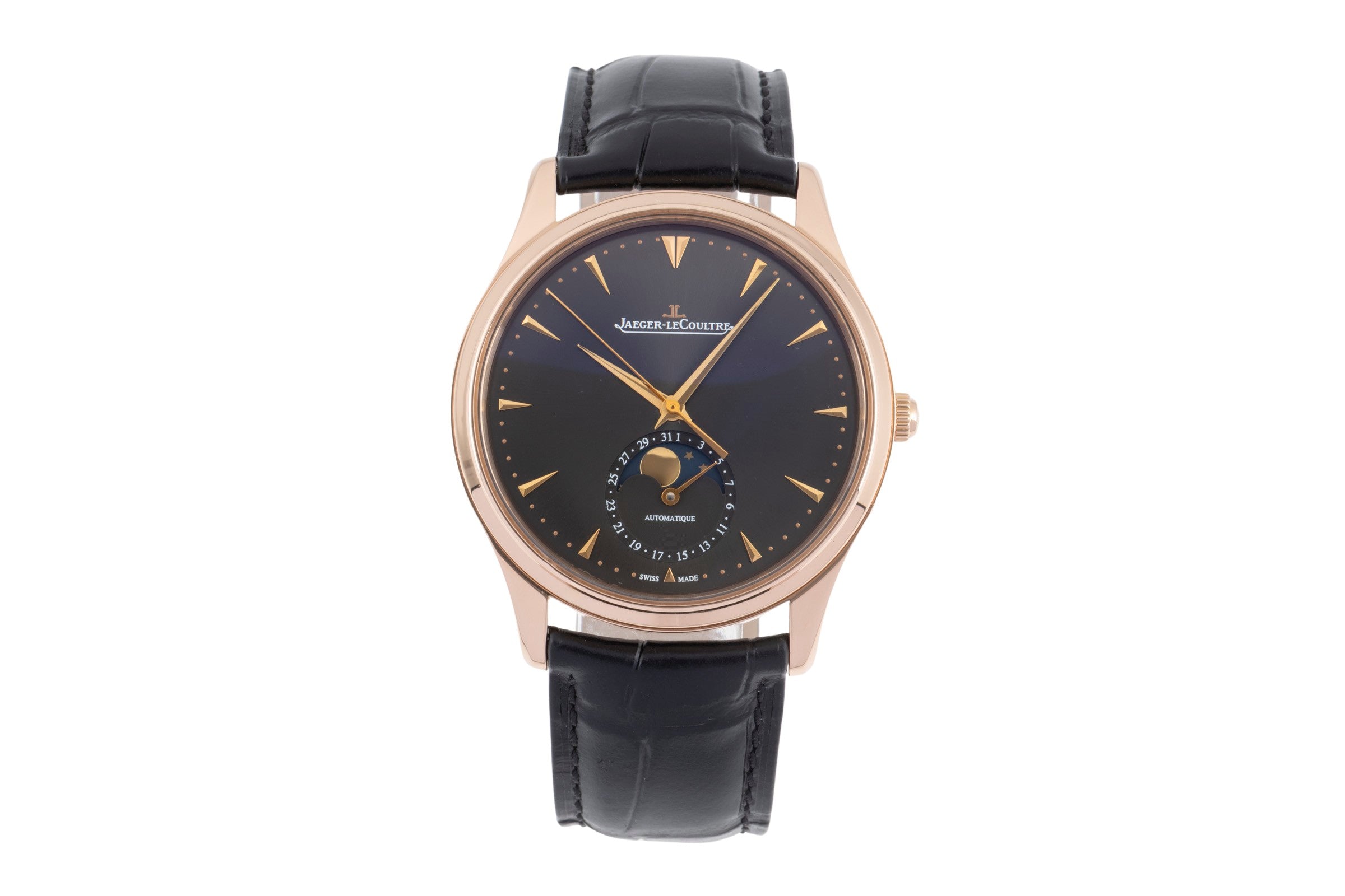 Jaeger LeCoultre Master Ultra Thin or 18 ct automatique montre pour hommes Q136255J  ,176.2.64.S  [2506480]