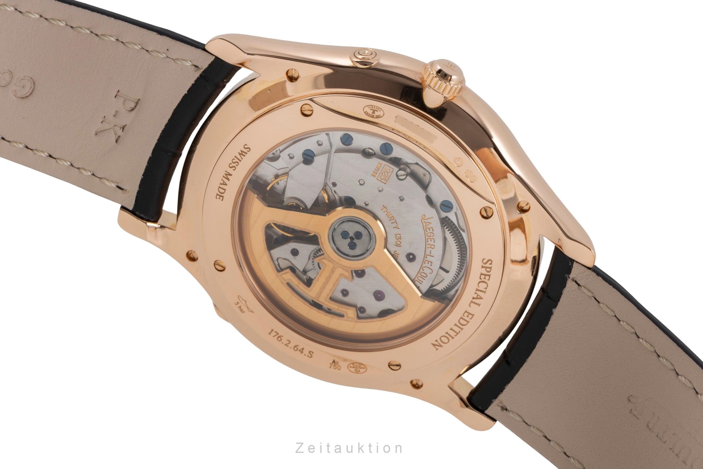 Jaeger LeCoultre Master Ultra Thin oro 18 ct automatismo orologio da uomo Q136255J  ,176.2.64.S  [2506480]