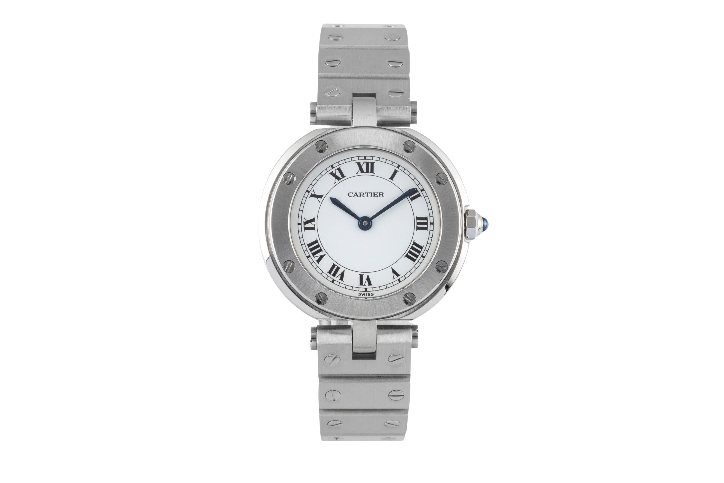 Cartier Santos Ronde steel quartz women's watch 81924  [2506481]