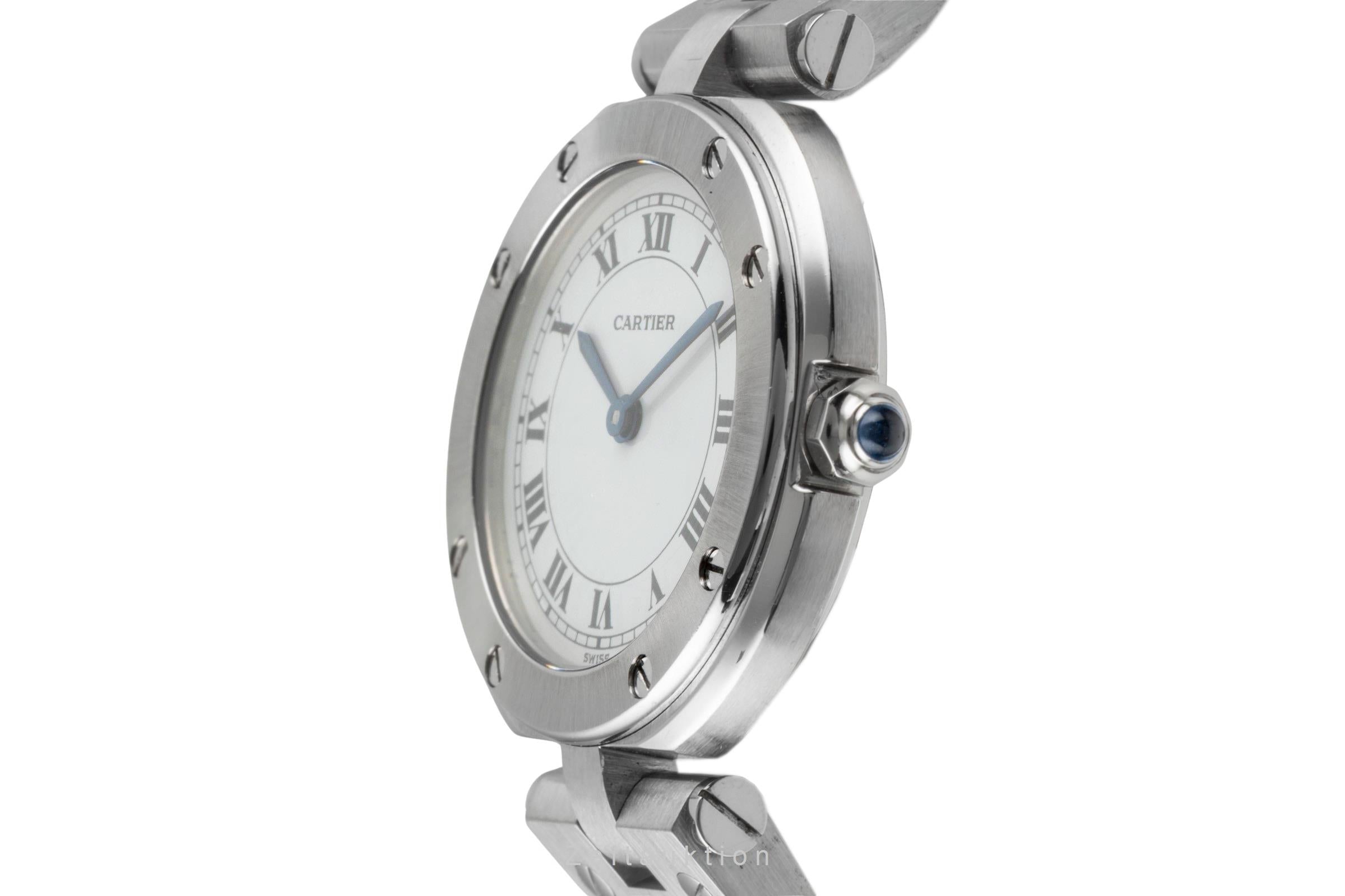 Cartier Santos Ronde acciaio quarzo orologio da donna 81924  [2506481]