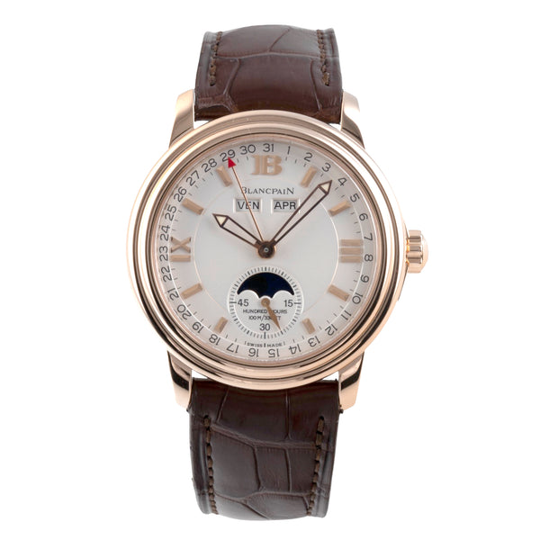 Blancpain Leman or rouge 18 ct automatique montre pour hommes 3563-3642 Limited  [2506482]