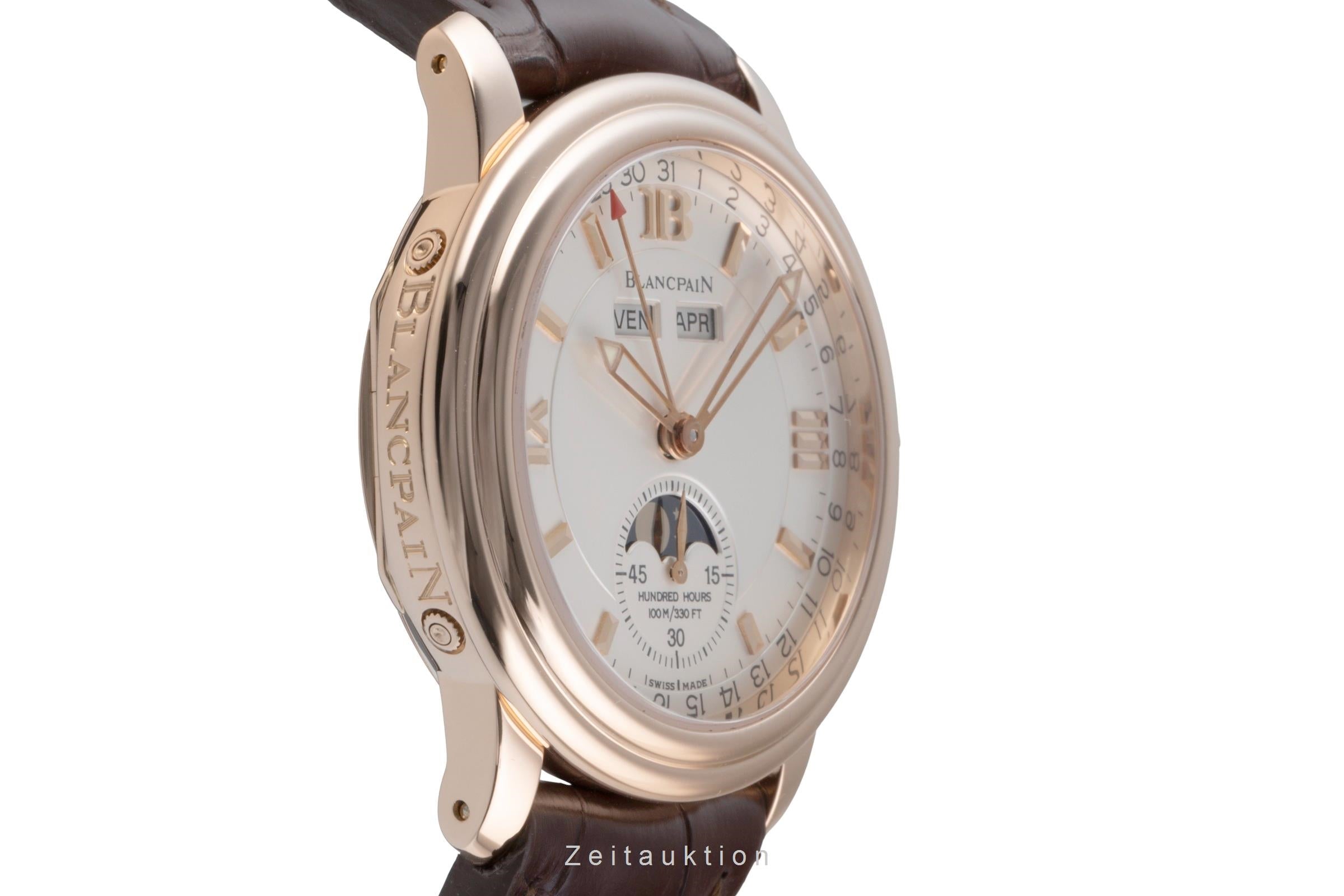 Blancpain Leman or rouge 18 ct automatique montre pour hommes 3563-3642 Limited  [2506482]