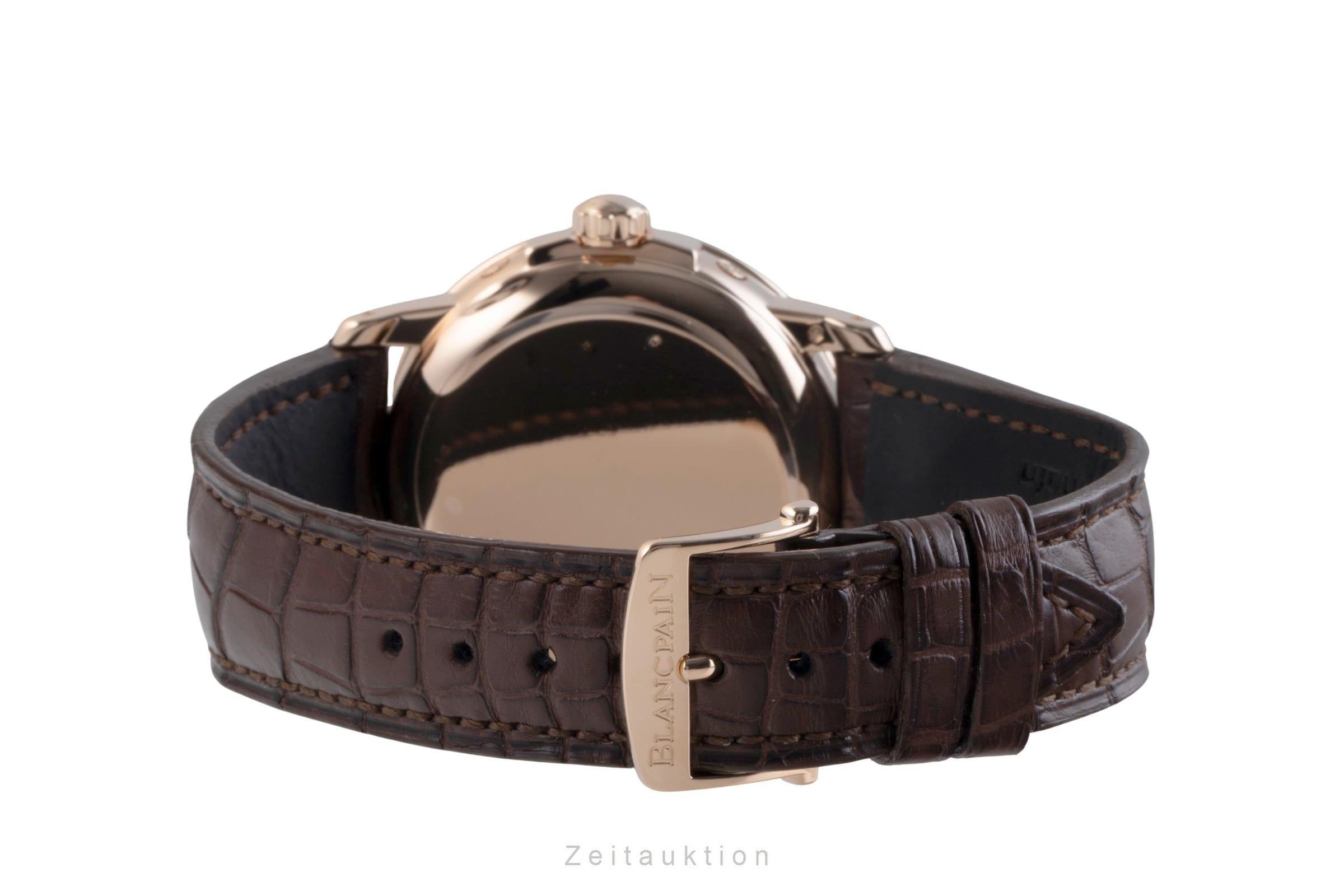 Blancpain Leman or rouge 18 ct automatique montre pour hommes 3563-3642 Limited  [2506482]