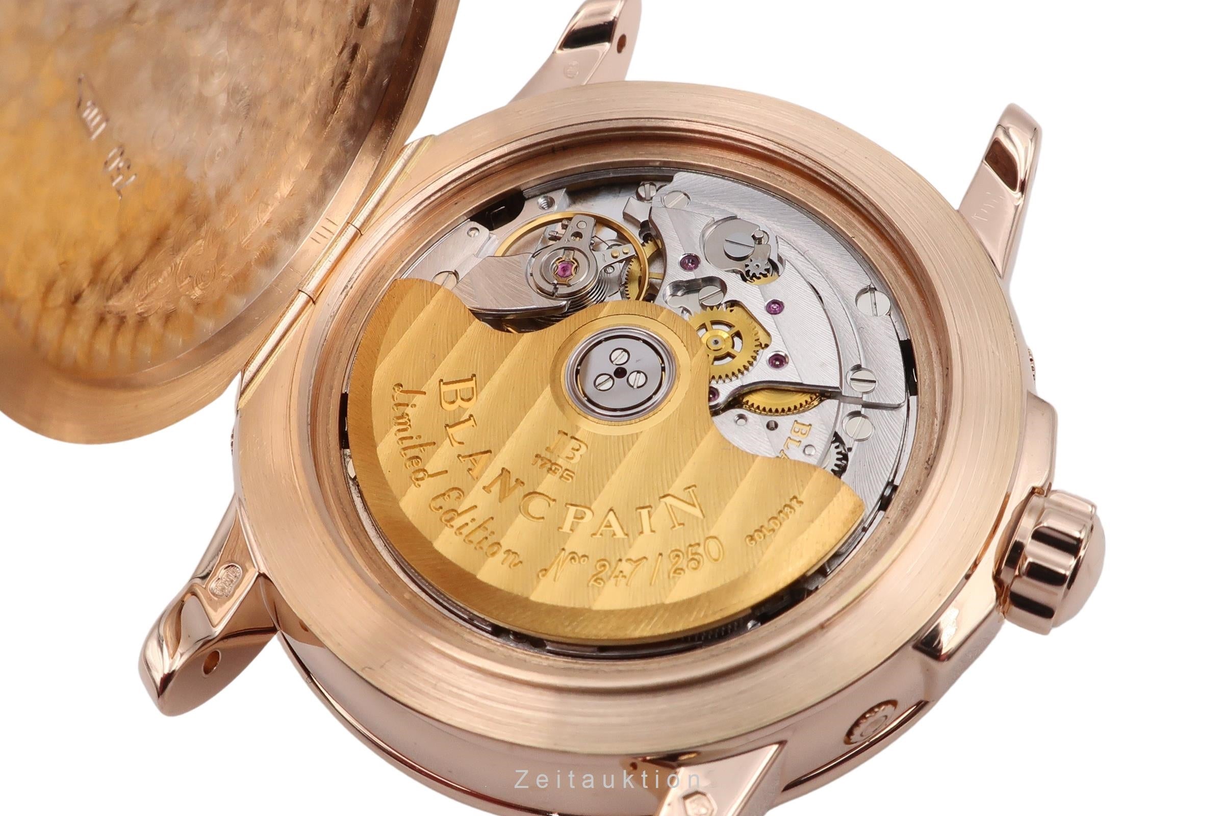 Blancpain Leman or rouge 18 ct automatique montre pour hommes 3563-3642 Limited  [2506482]