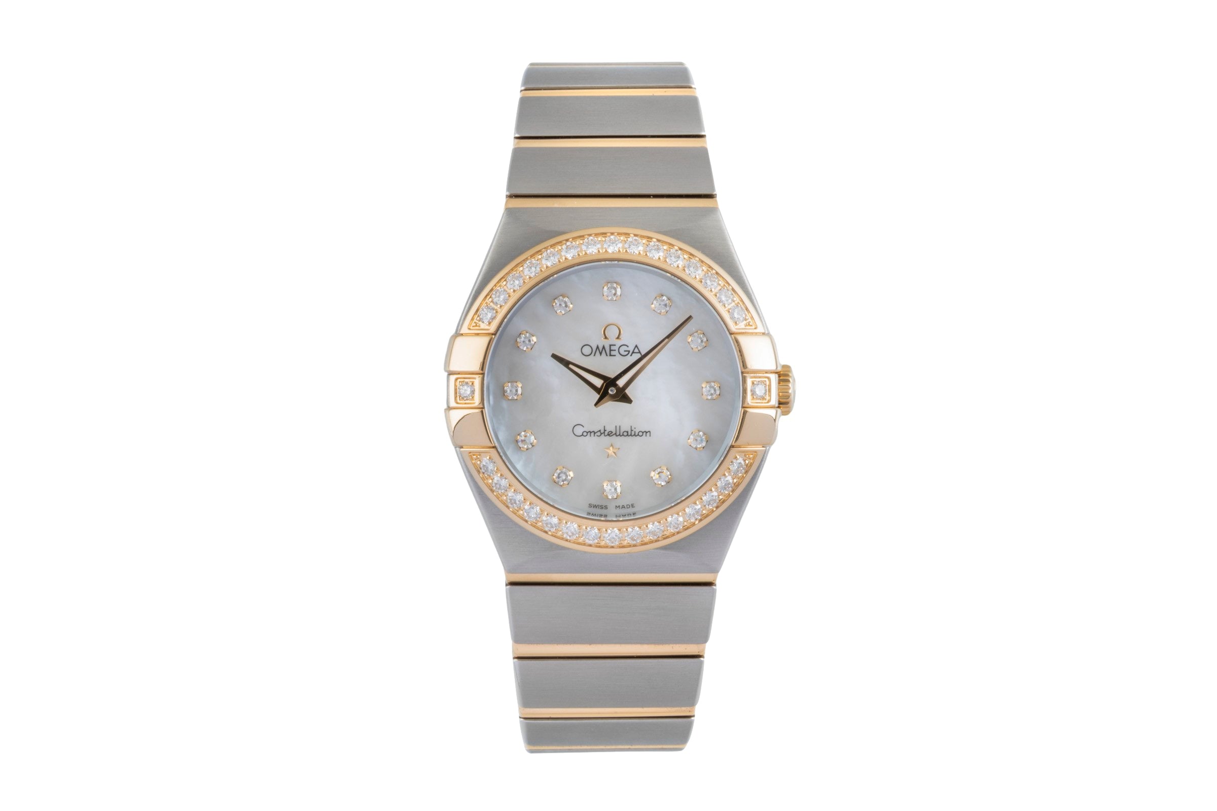 Omega Constellation Stahl / Gold Quarz MOP Ref. 123.25.27.60.55.003 895.1011  [2506486]