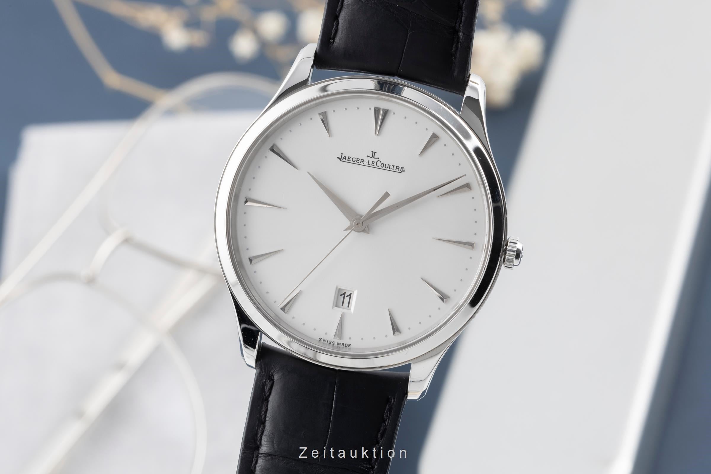 Jaeger LeCoultre Master Ultra Thin Automatik Ref. Q1288420 174.8.37.S Papiere [2506487]