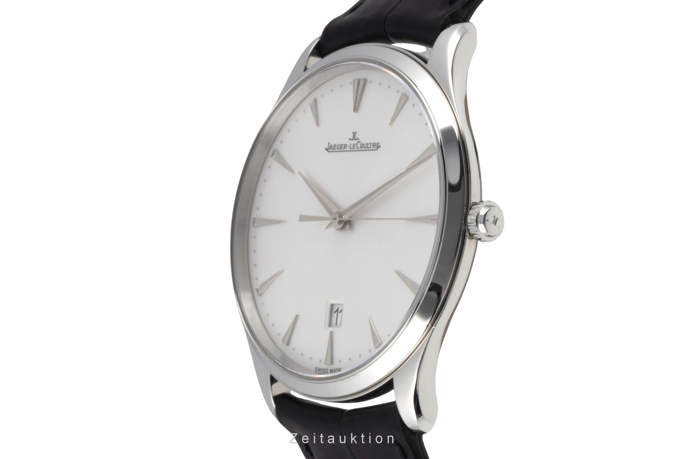 Jaeger LeCoultre Master Ultra Thin acero automático reloj para caballeros Q1288420 / 174.8.37.S  [2506487]