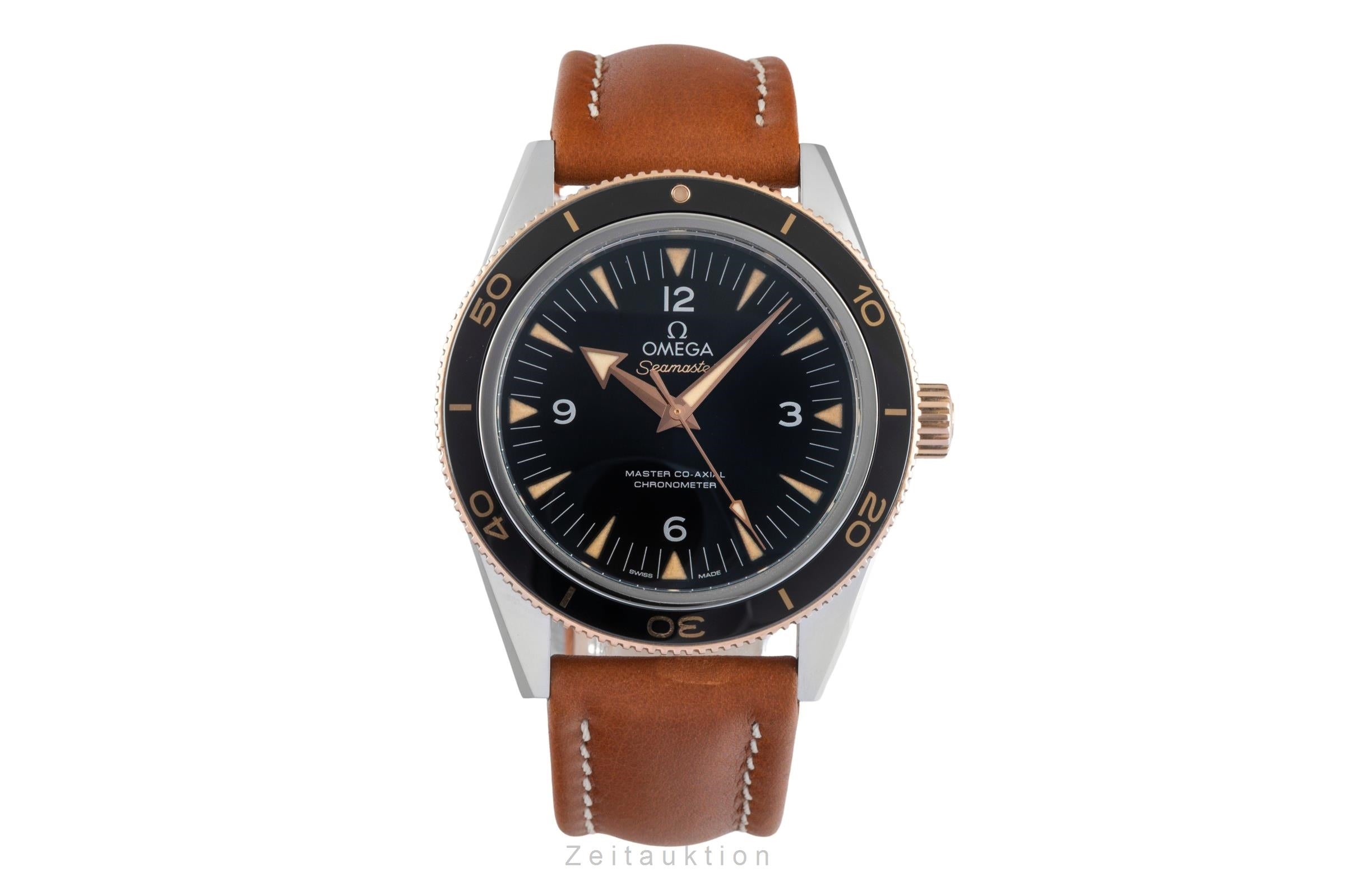 Omega Seamaster steel / gold automatic men's watch 233.22.41.21.01.002  [2506491]