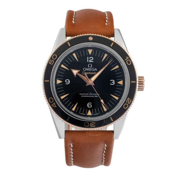 Omega Seamaster steel / gold automatic men's watch 233.22.41.21.01.002  [2506491]