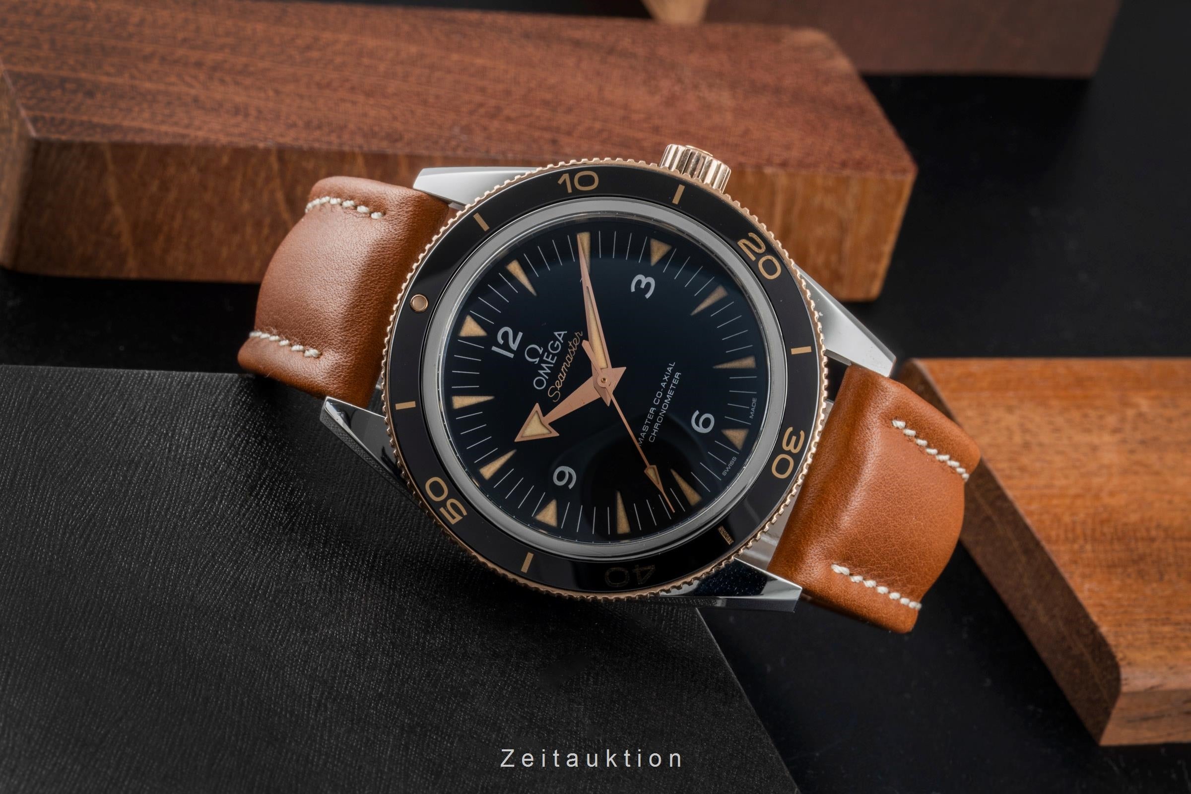 Omega Seamaster steel / gold automatic men's watch 233.22.41.21.01.002  [2506491]