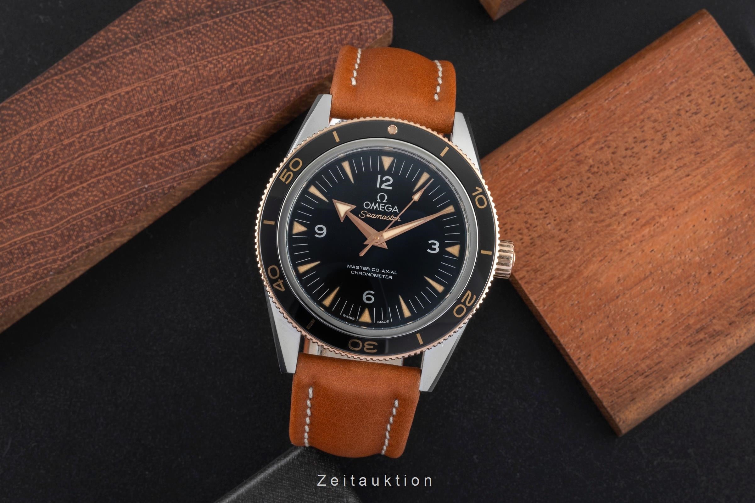 Omega Seamaster steel / gold automatic men's watch 233.22.41.21.01.002  [2506491]