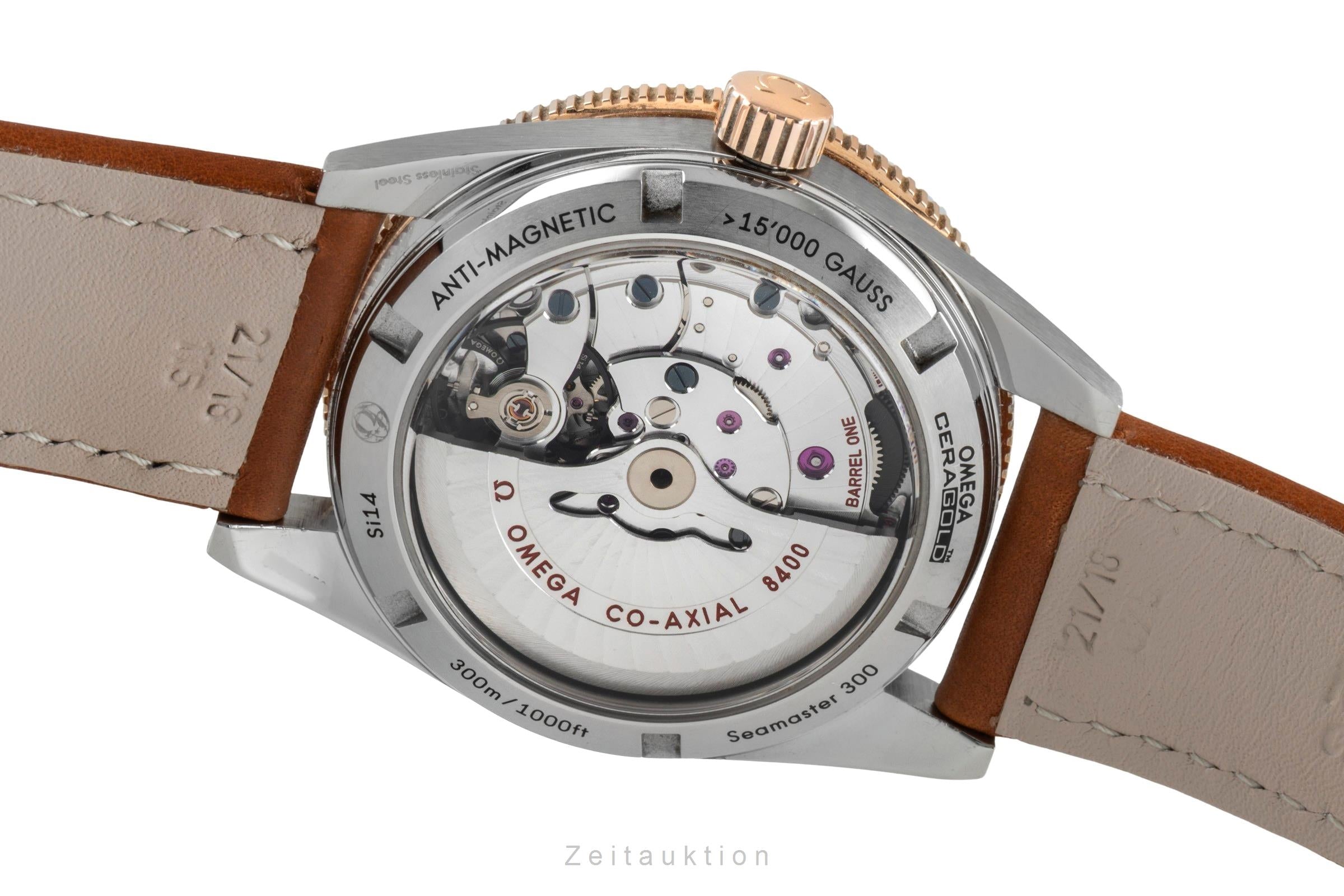 Omega Seamaster steel / gold automatic men's watch 233.22.41.21.01.002  [2506491]