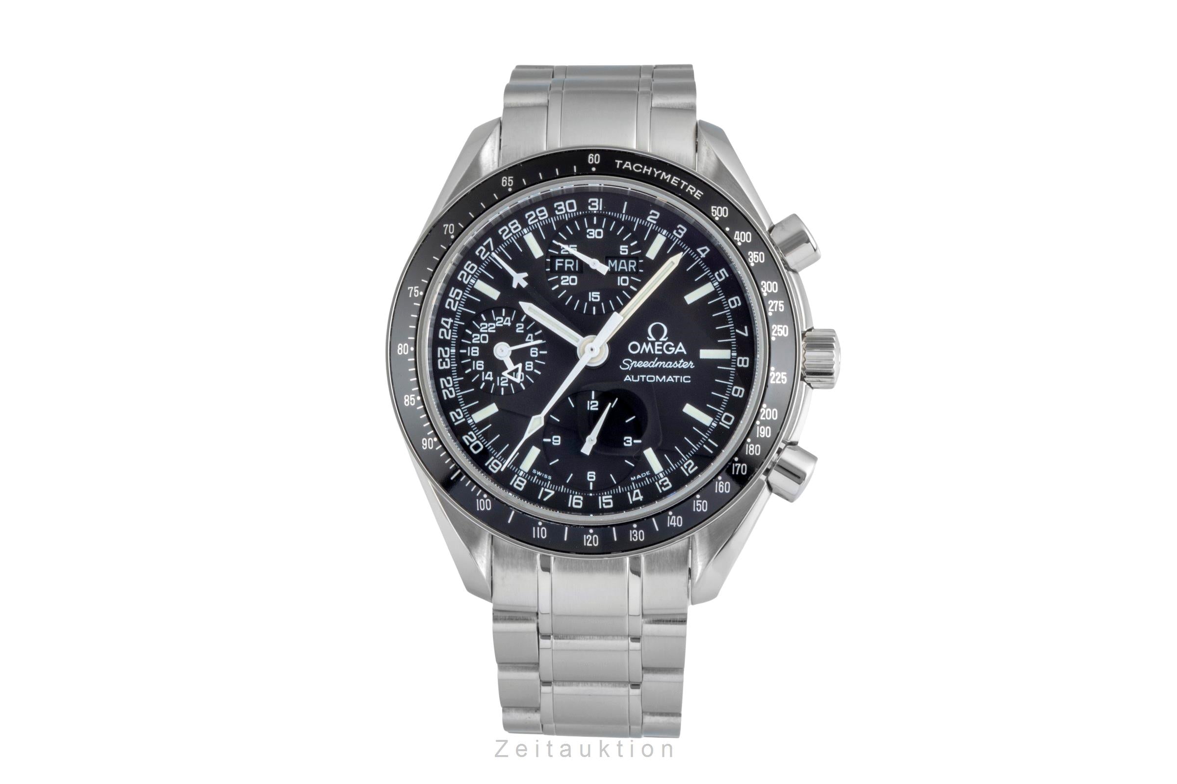 Omega Speedmaster Date chronograph steel automatic men's watch 3520.50.00  [2506492]
