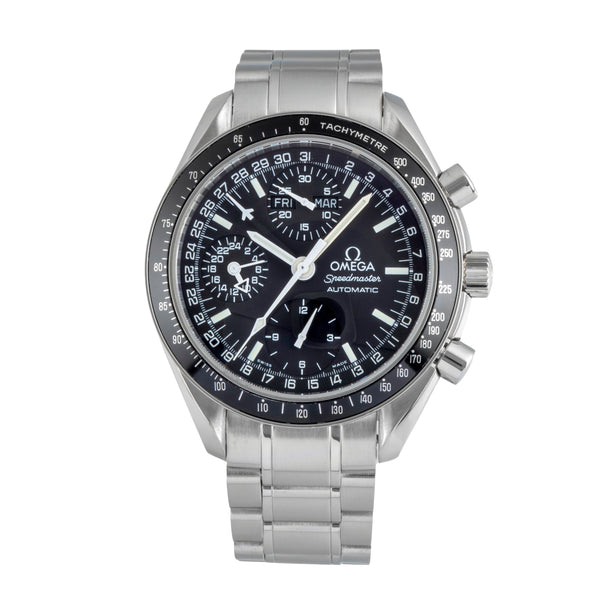 Omega Speedmaster Date chronograph steel automatic men's watch 3520.50.00  [2506492]