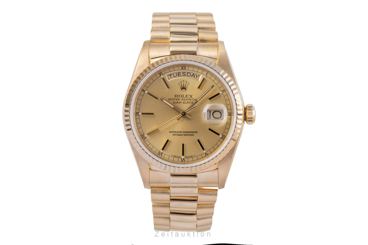 Rolex Day-Date 18 ct gold automatic men's watch 18038  [2506494]