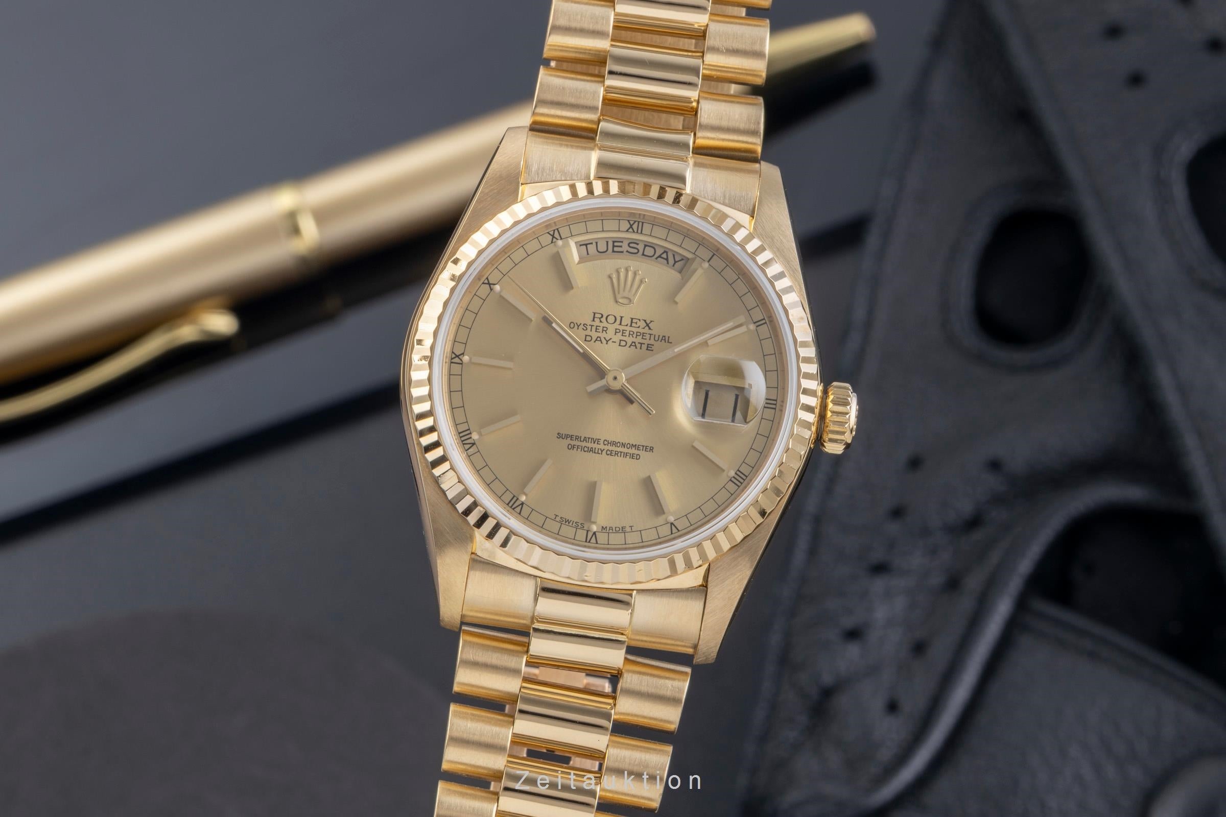 Rolex Day-Date 18 ct gold automatic Kal. 3055 Ref. 18038 | 2506494