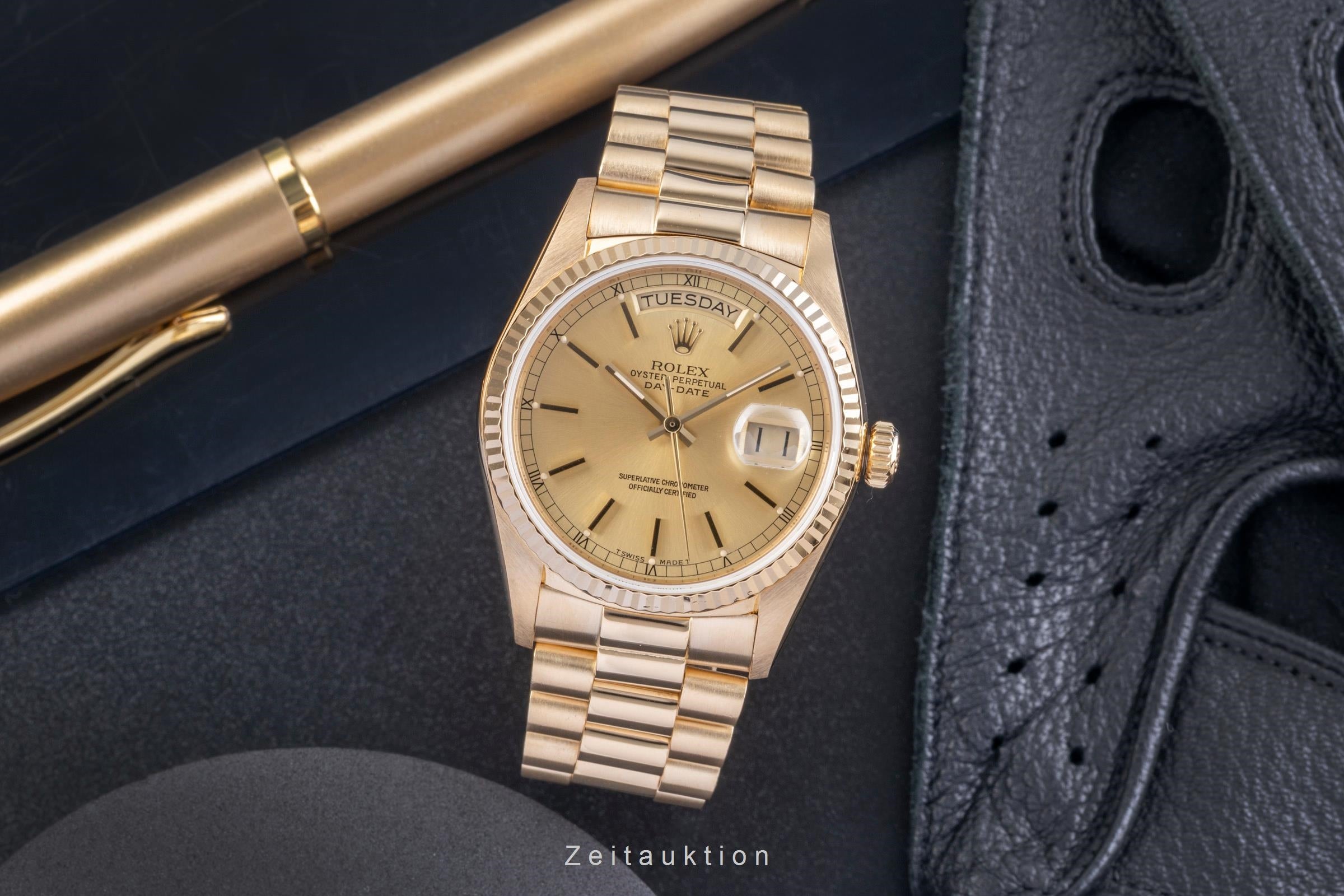 Rolex Day-Date 18 ct gold automatic Kal. 3055 Ref. 18038 | 2506494