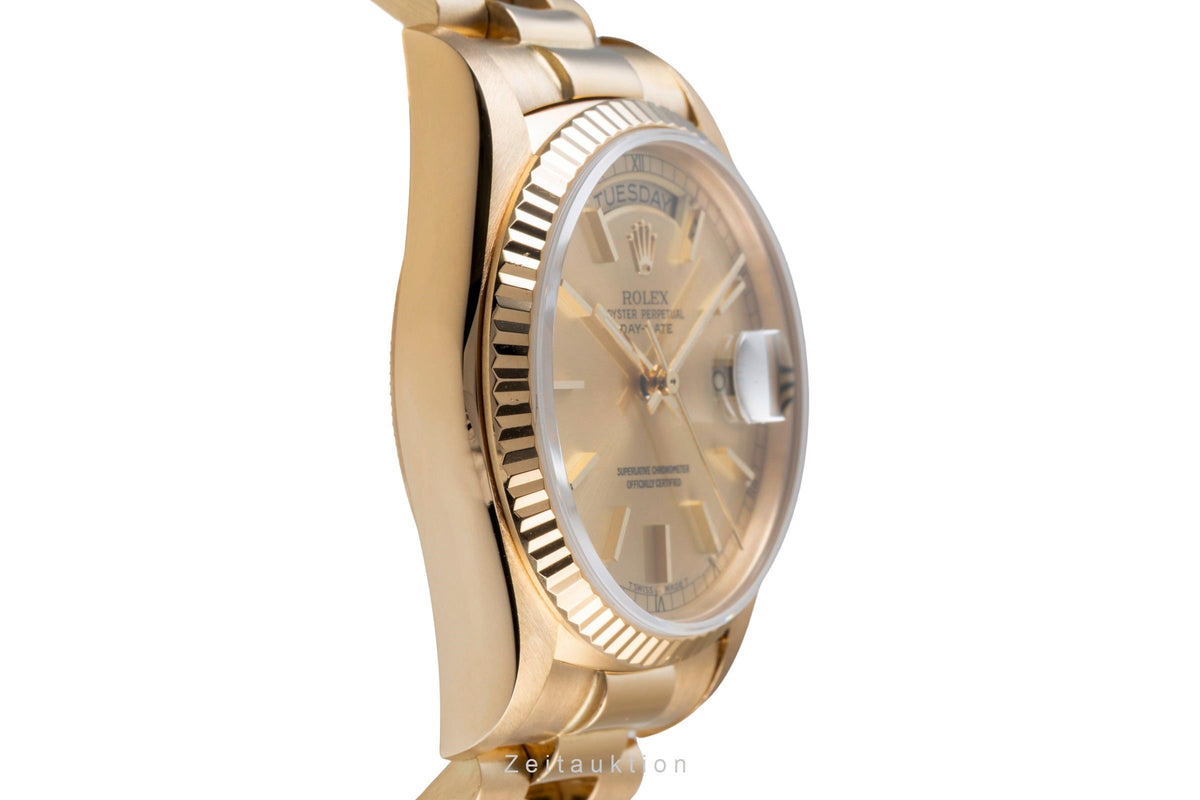 Rolex Day-Date 18 ct gold automatic men's watch 18038  [2506494]