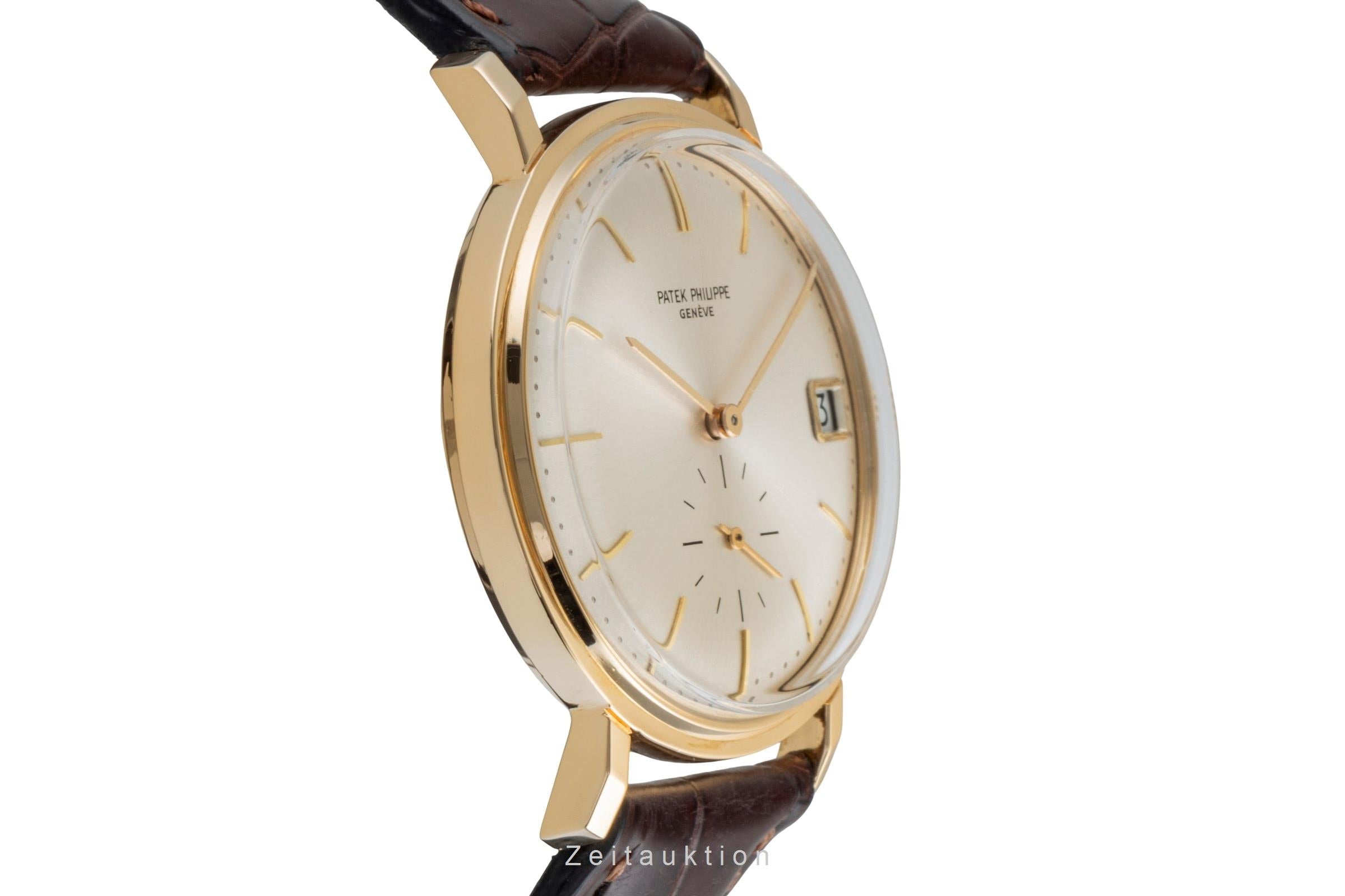 Patek Philippe Calatrava oro de 18 quilates automático reloj para caballeros 3445 Vintage  [2506495]