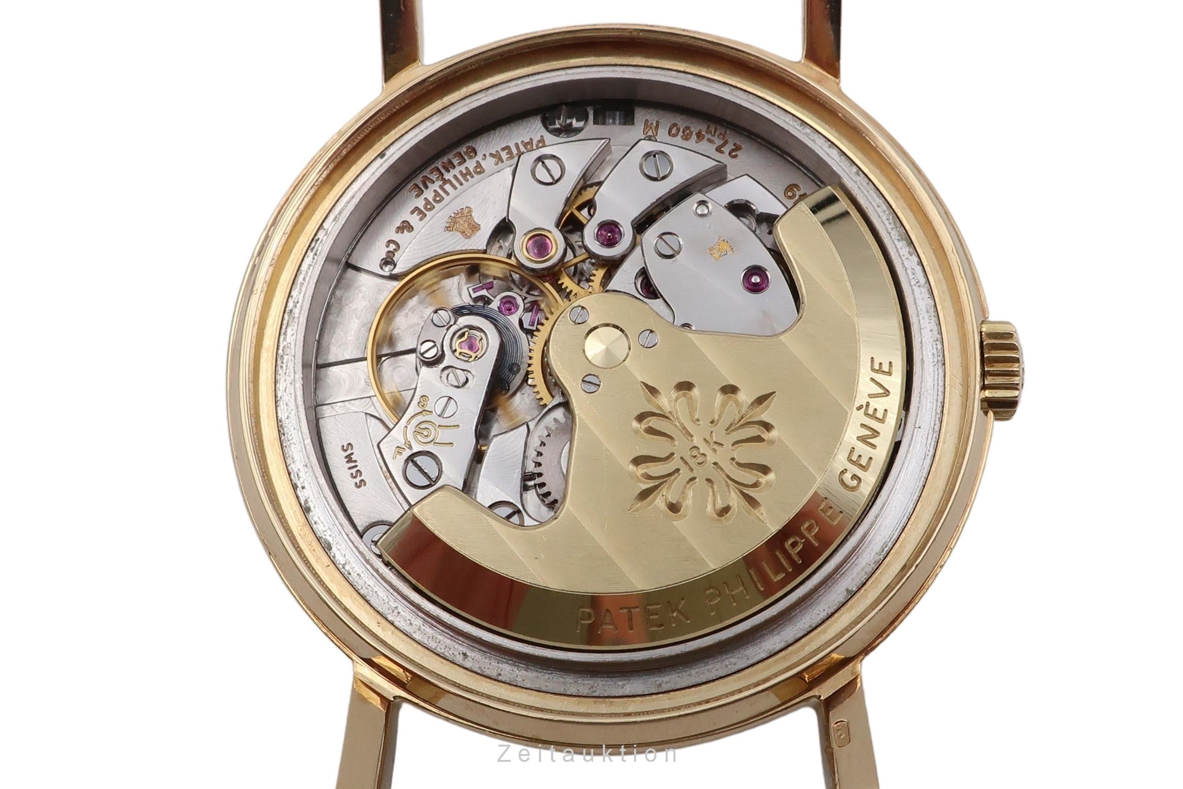 Patek Philippe Calatrava oro de 18 quilates automático reloj para caballeros 3445 Vintage  [2506495]