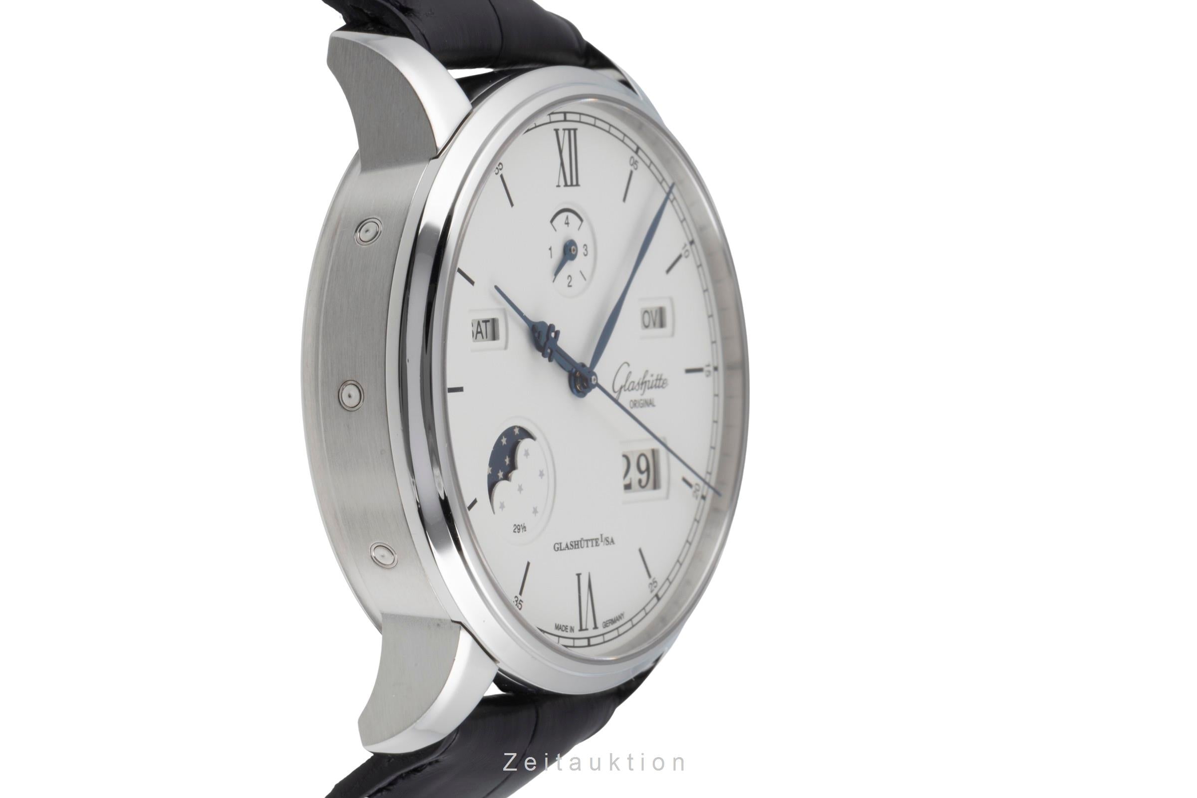 Glashütte Senator steel automatic men's watch 1-36-02-01-02-30 LP: 22500EUR  [2506496]