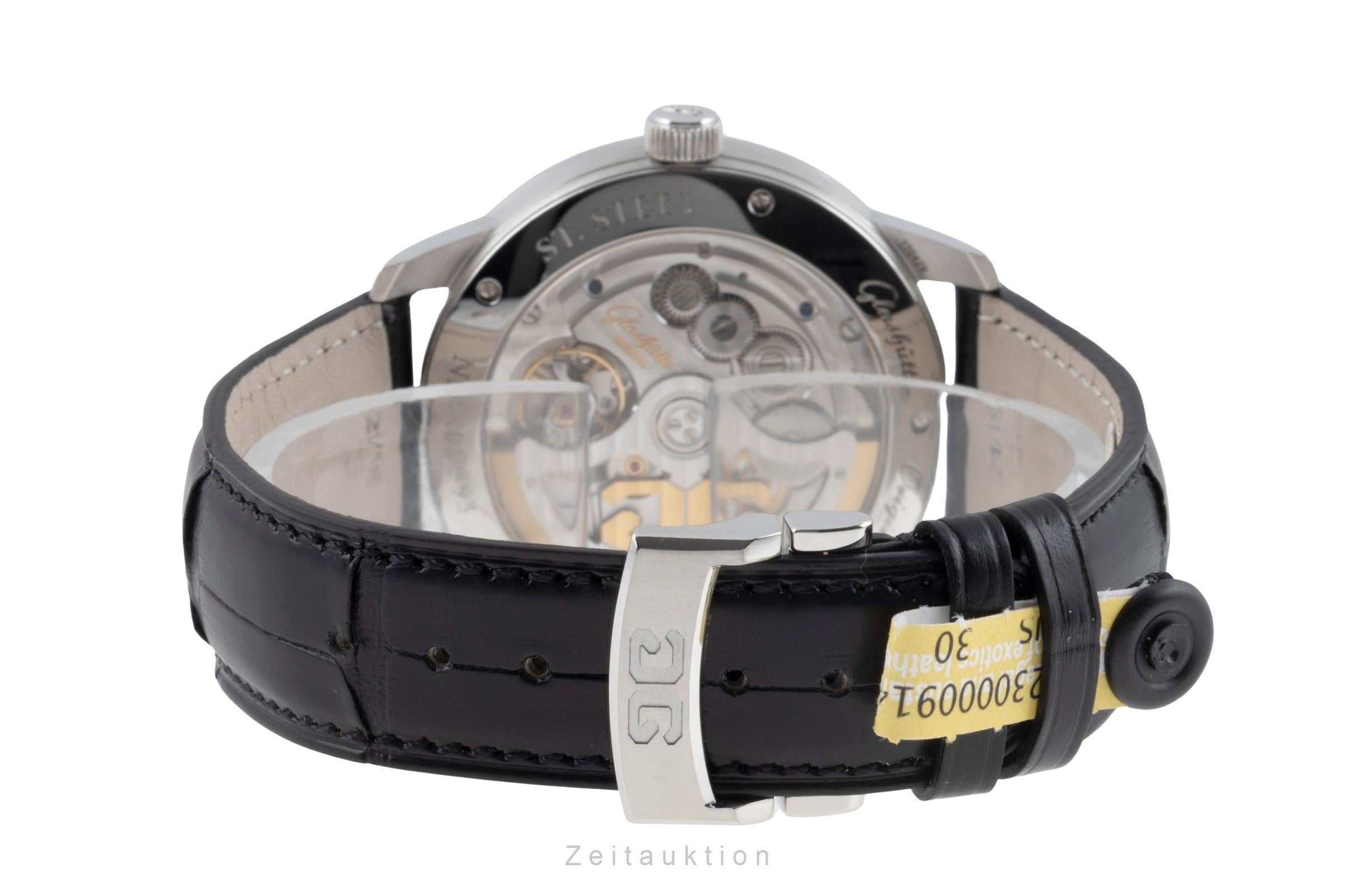 Glashütte Senator steel automatic men's watch 1-36-02-01-02-30 LP: 22500EUR  [2506496]