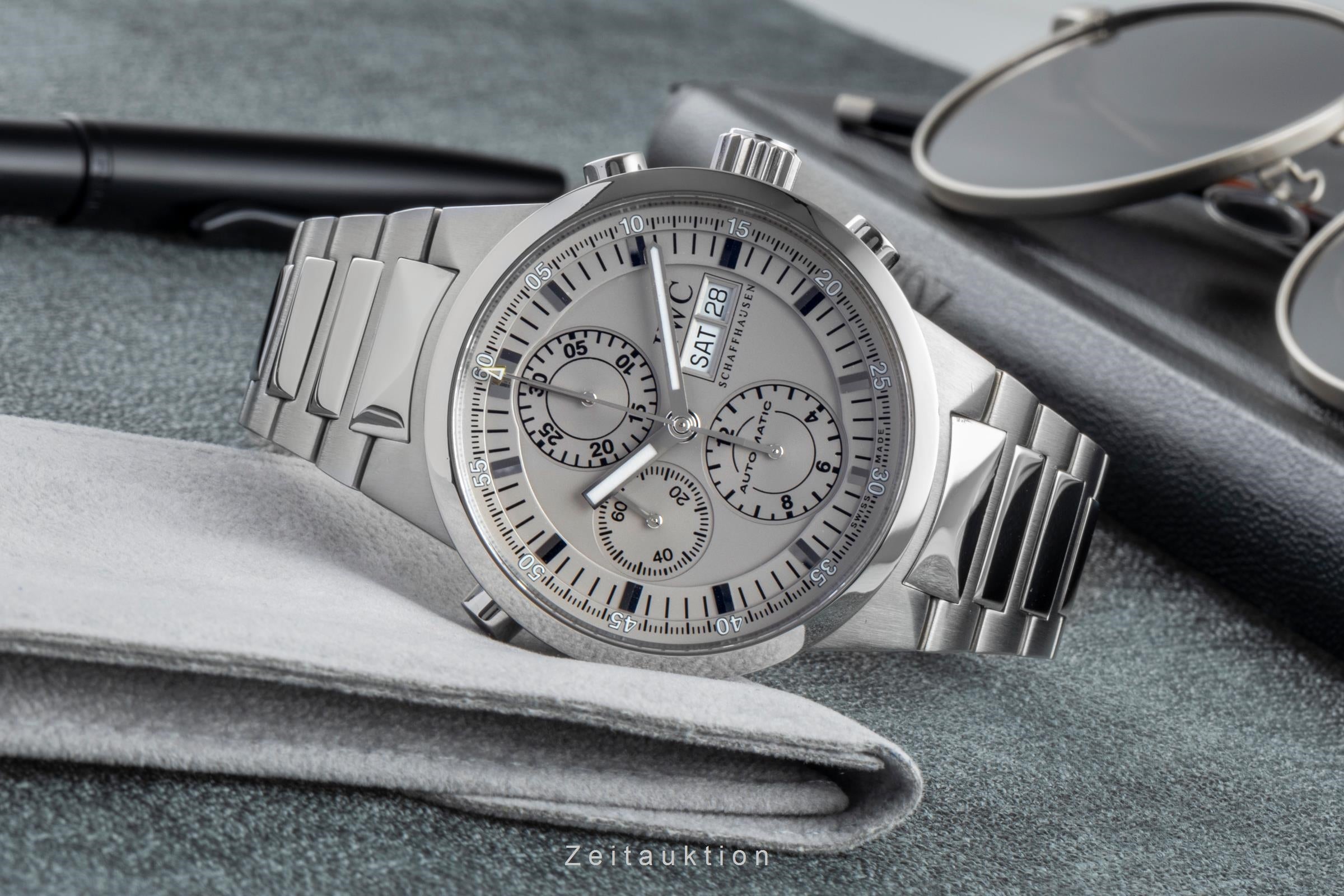 ★★【美品】IWC GST 予備コマ & ピンセット ★★ IWC GST chronograph steel automatic Kal. C79230 Ref. IW371508