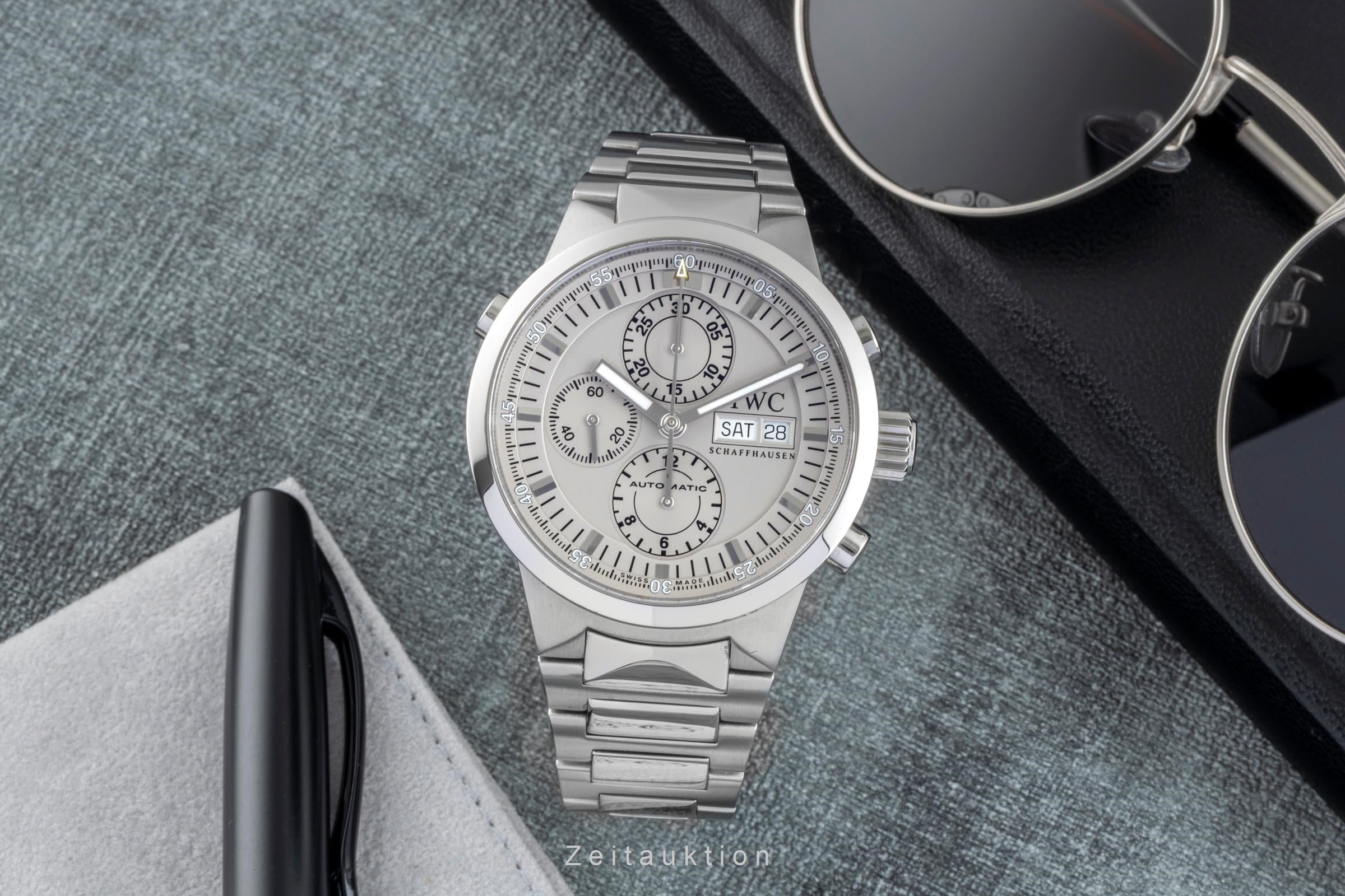IWC GST Chronograph Stahl Automatik Herrenuhr Ref. IW371508 Box [2506497]