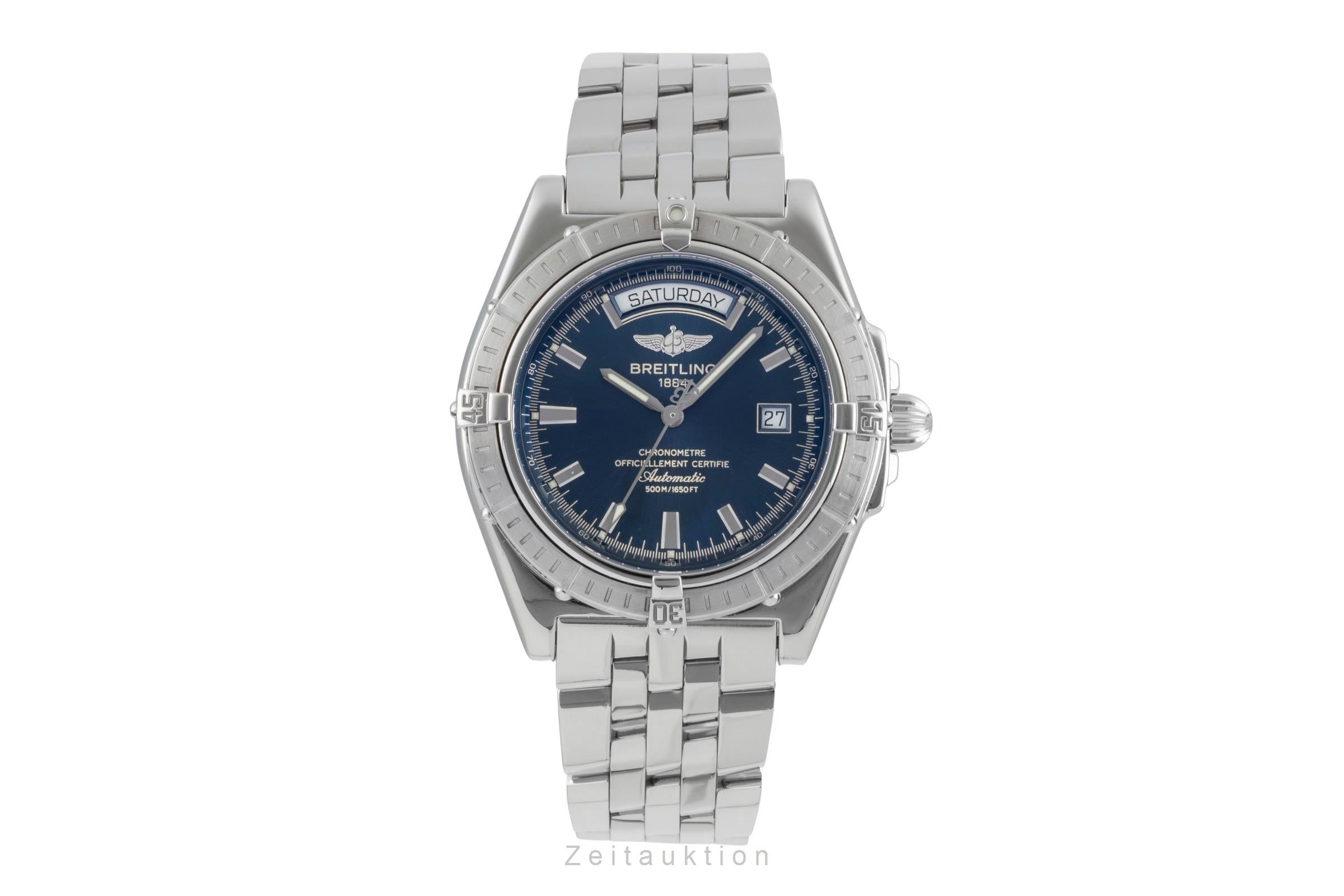 Breitling Headwind Stahl Automatik Ref. A45335 Box & Papiere 2002 [2506498]