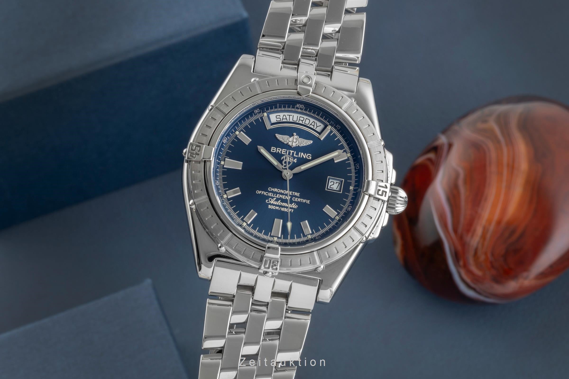 Breitling Headwind Stahl Automatik Ref. A45335 Box & Papiere 2002 [2506498]