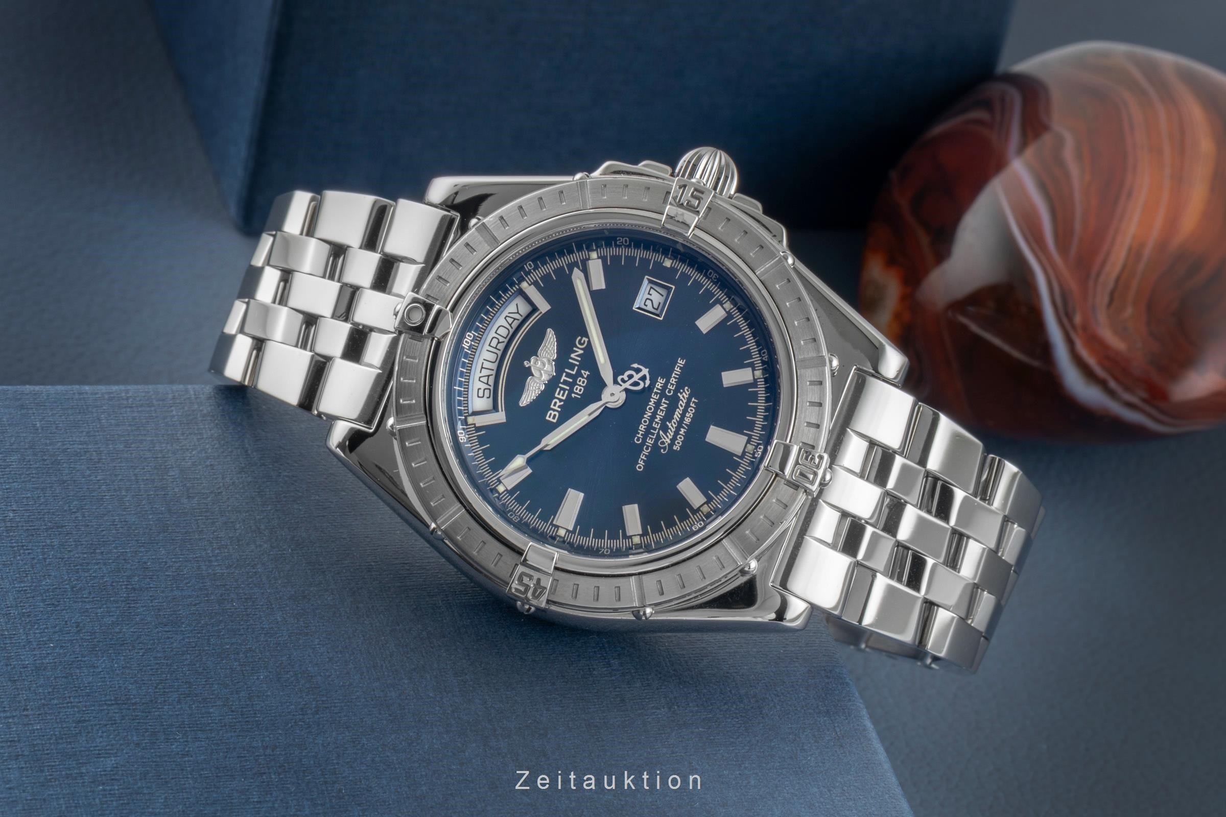 Breitling Headwind Stahl Automatik Ref. A45335 Box & Papiere 2002 [2506498]