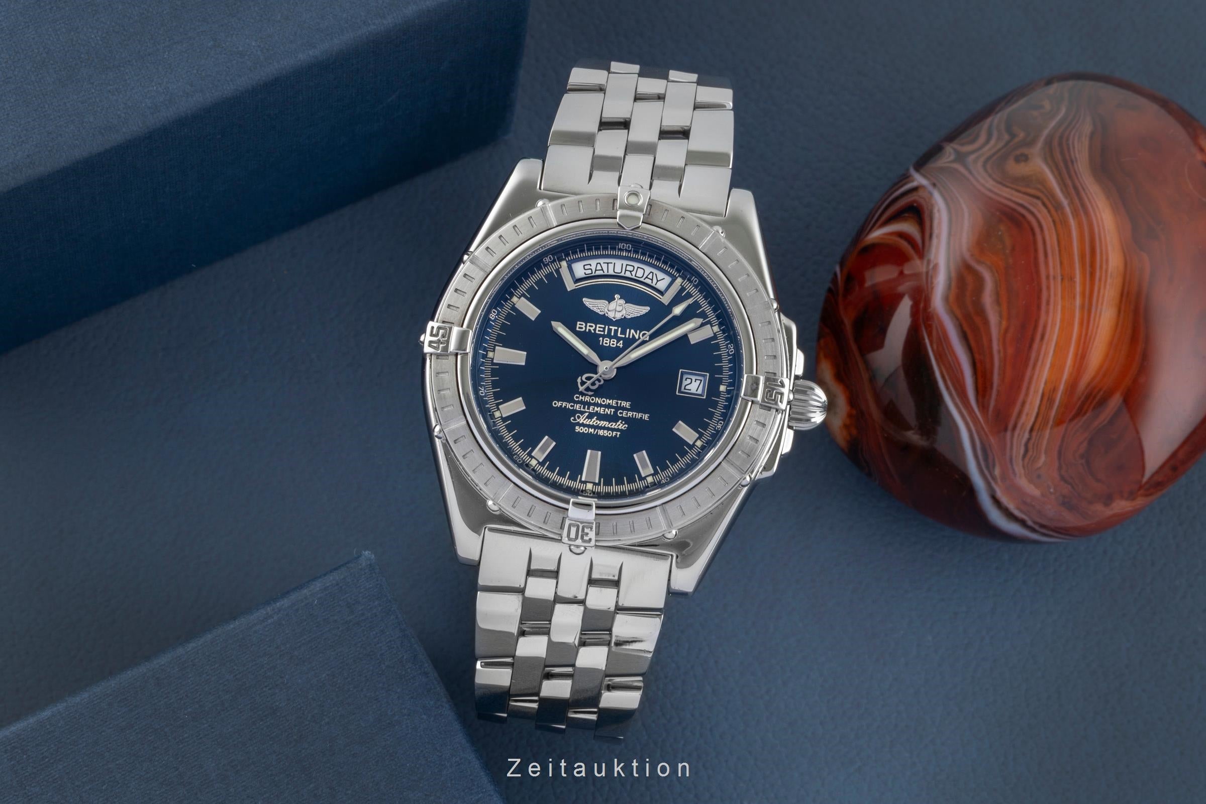 Breitling Headwind Stahl Automatik Ref. A45335 Box & Papiere 2002 [2506498]