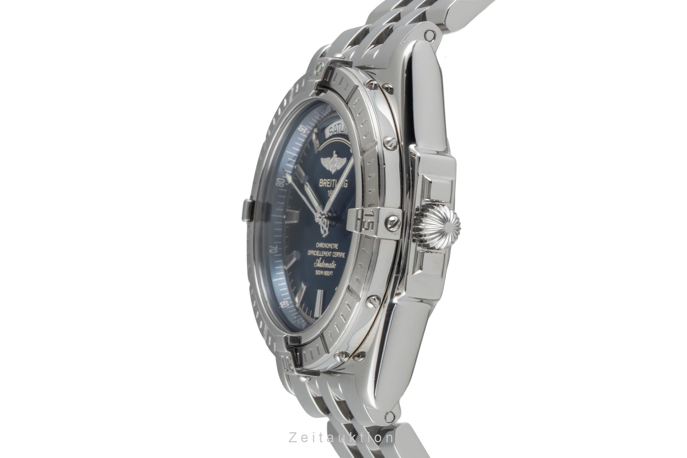 Breitling Headwind Stahl Automatik Ref. A45335 Box & Papiere 2002 [2506498]