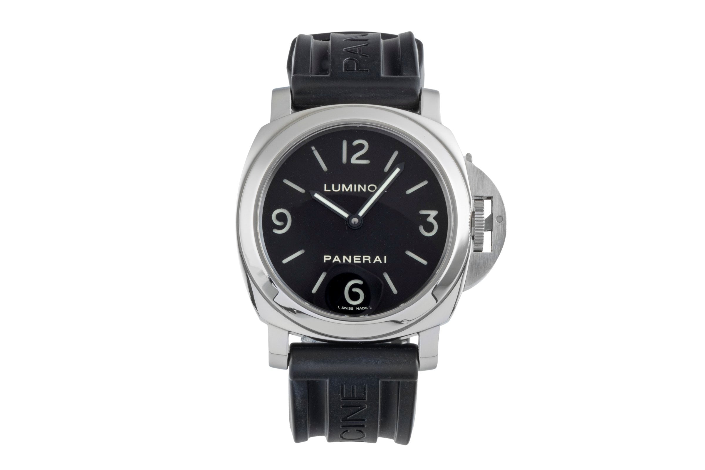 Panerai Luminor  steel manual winding men's watch PAM00112 LP: 5700EUR  [2506499]