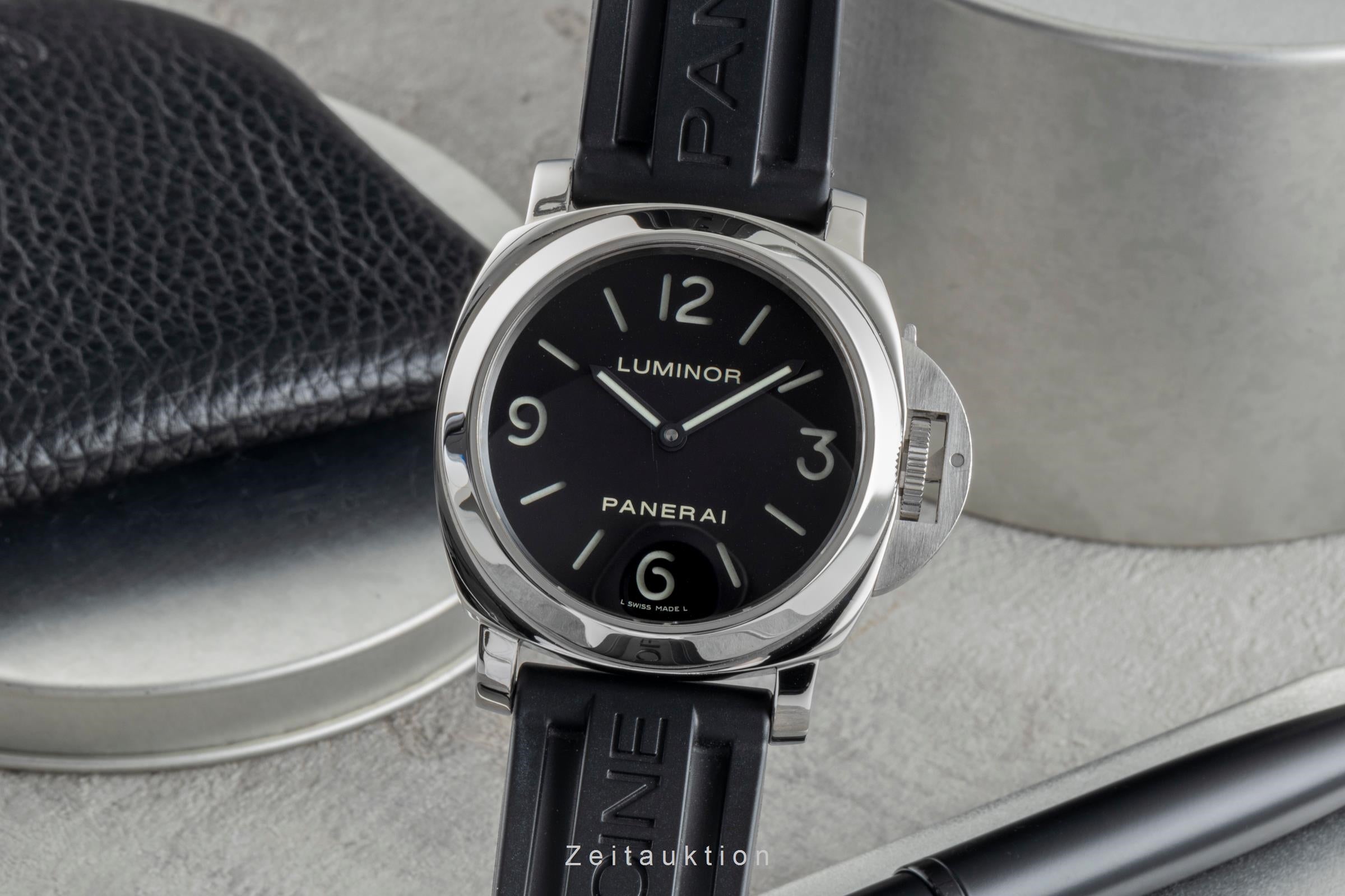 Panerai Luminor  steel manual winding men's watch PAM00112 LP: 5700EUR  [2506499]