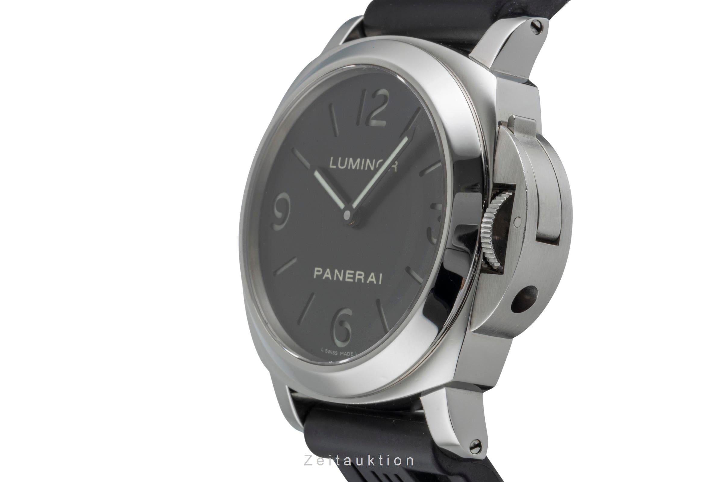 Panerai Luminor  acero cuerda manual reloj para caballeros PAM00112 LP: 5700EUR  [2506499]