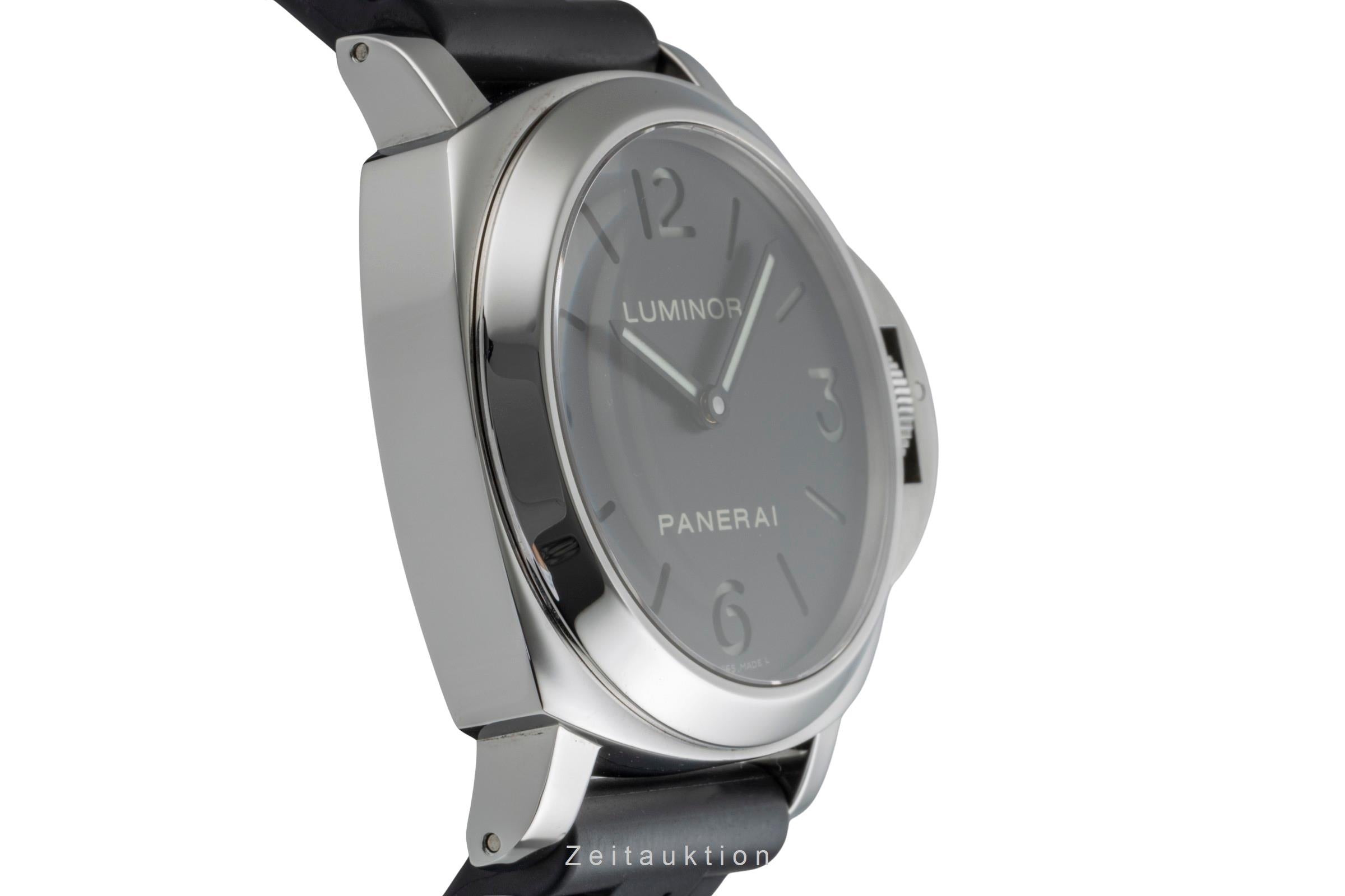 Panerai Luminor  acero cuerda manual reloj para caballeros PAM00112 LP: 5700EUR  [2506499]