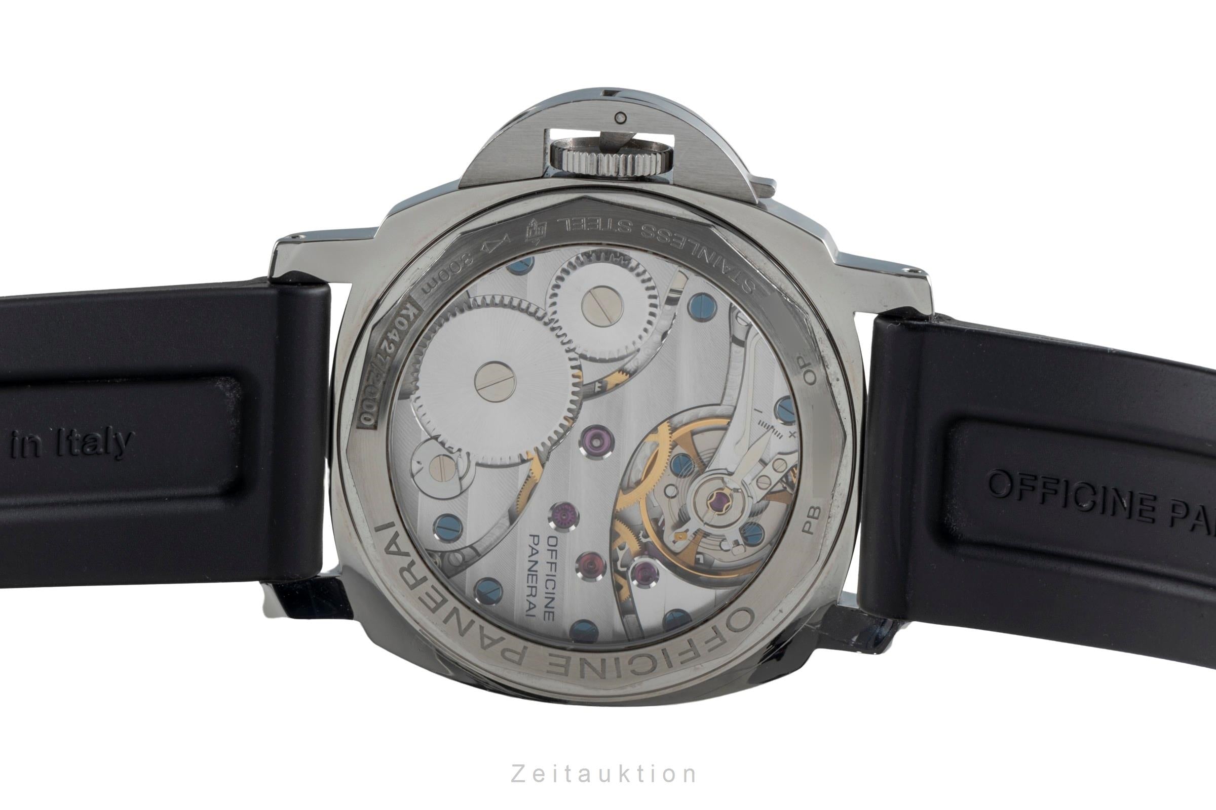 Panerai Luminor  acero cuerda manual reloj para caballeros PAM00112 LP: 5700EUR  [2506499]