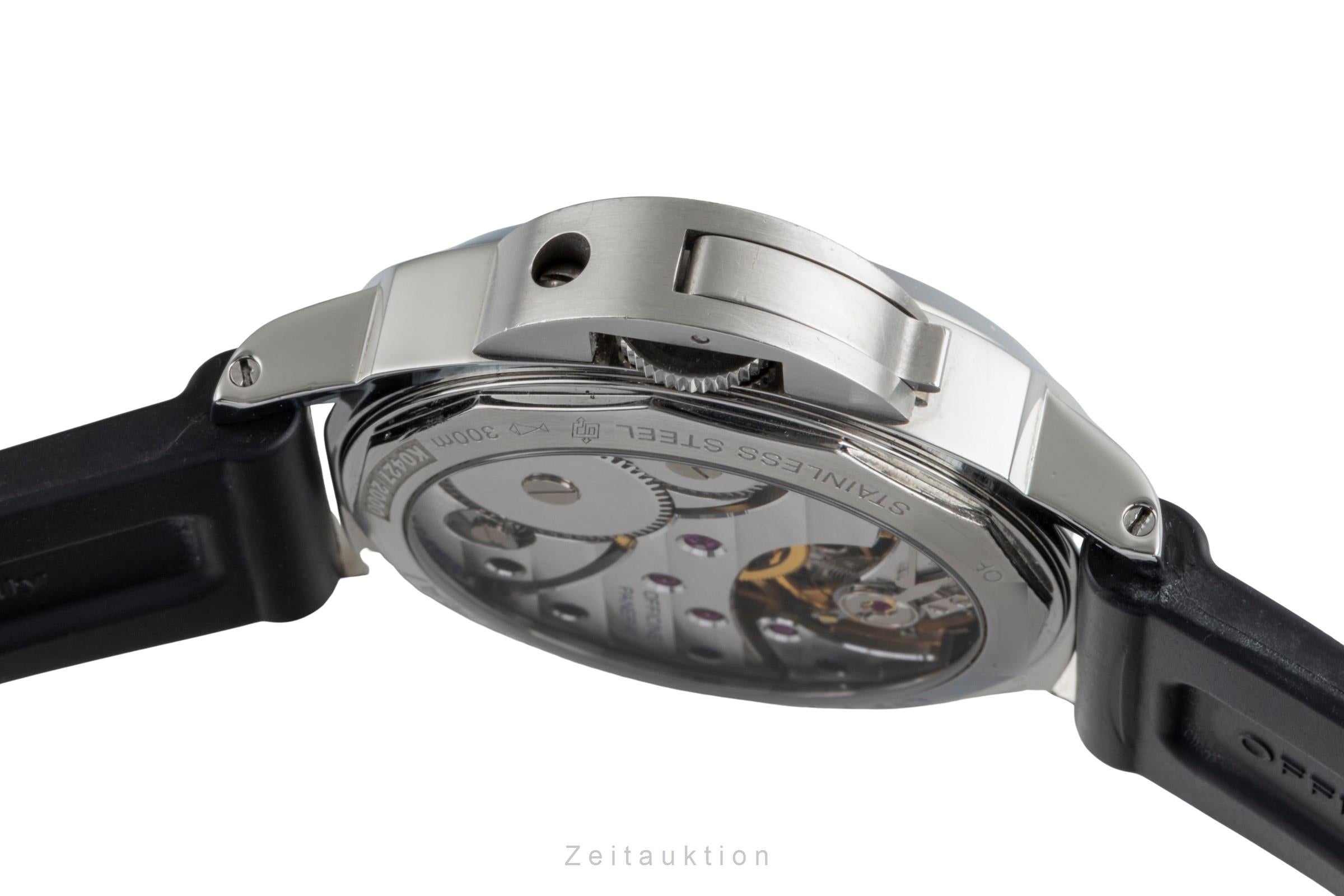 Panerai Luminor  acero cuerda manual reloj para caballeros PAM00112 LP: 5700EUR  [2506499]